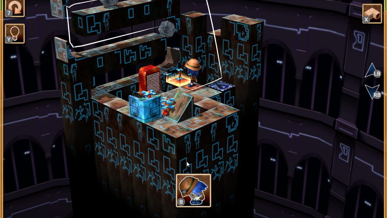 Screenshot for Pythagoras' Perpetual Motion Machine