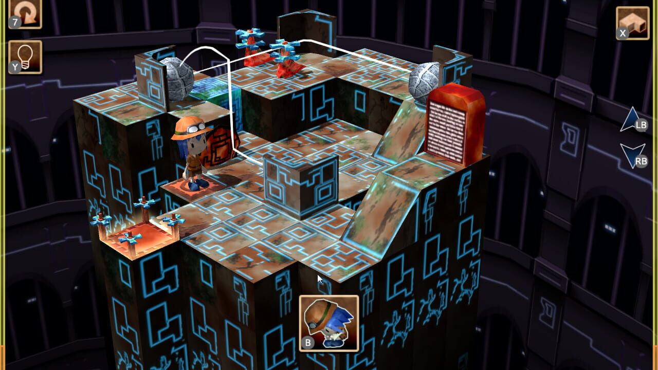Screenshot for Pythagoras' Perpetual Motion Machine
