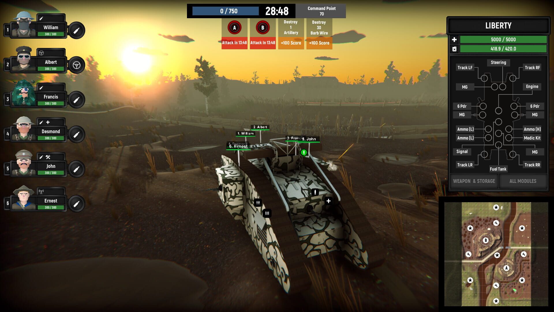 Screenshot for Armored Battle Crew