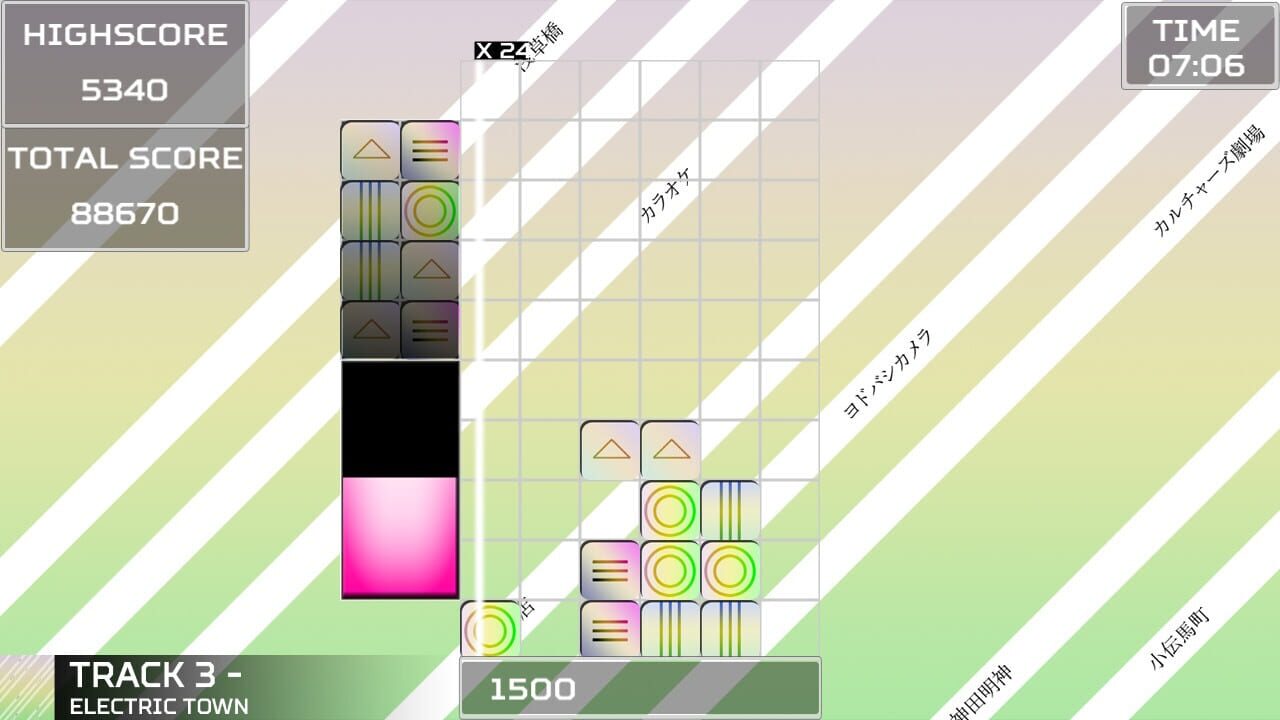 Screenshot for Akihabara: Feel the Rhythm Remixed
