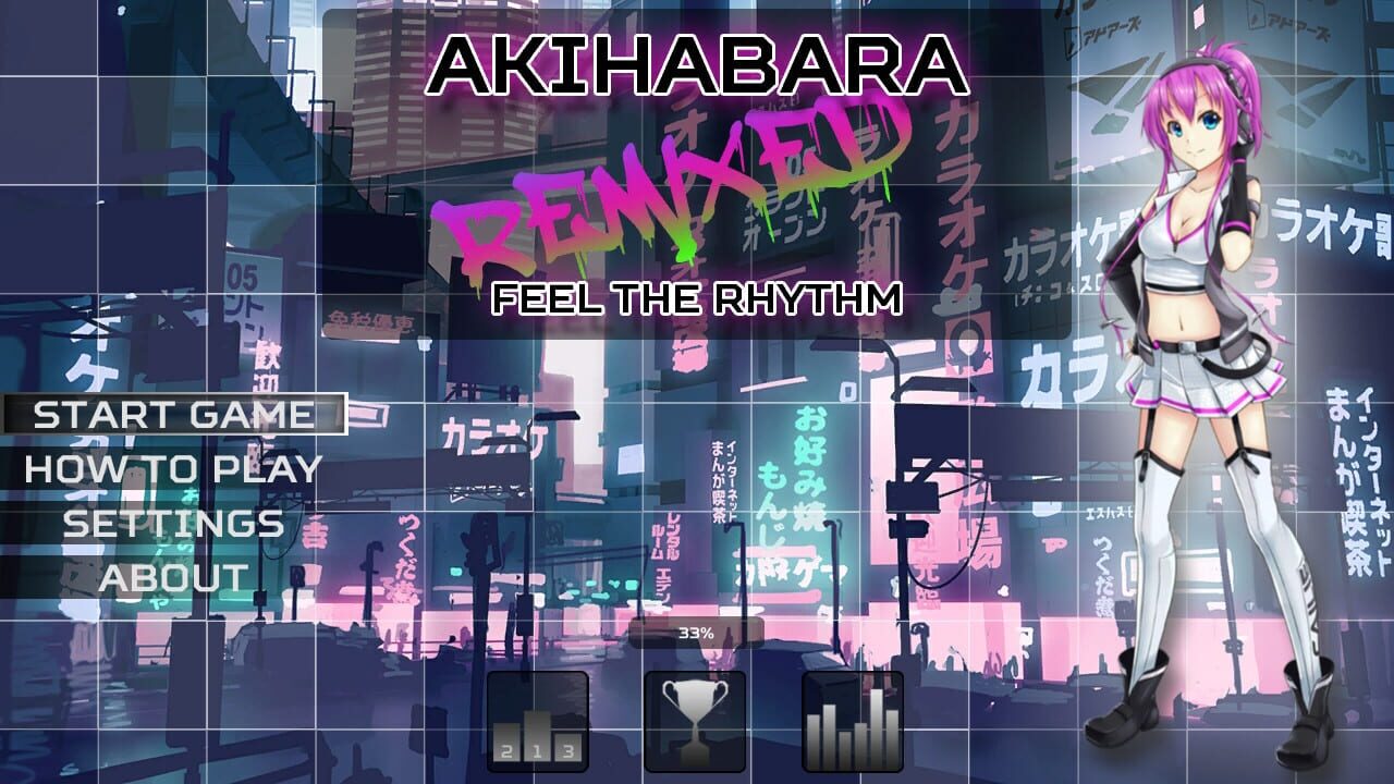 Screenshot for Akihabara: Feel the Rhythm Remixed