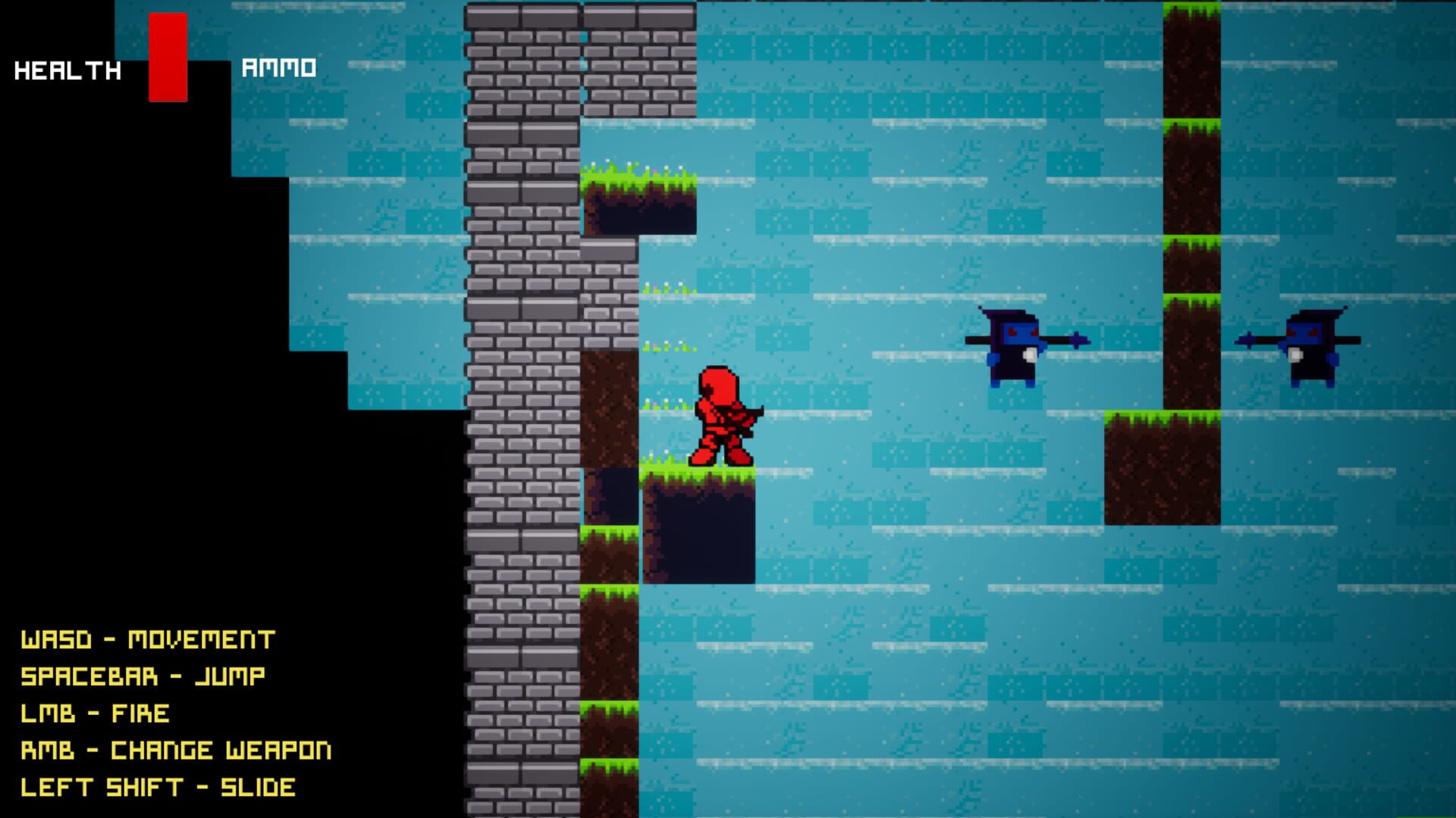 Screenshot for Pixel Robot Hunter