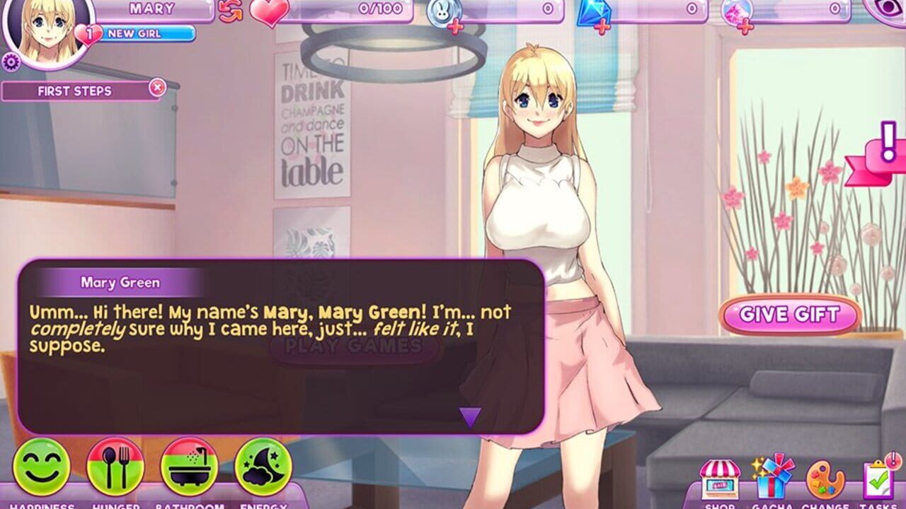 Screenshot for Pocket Waifu