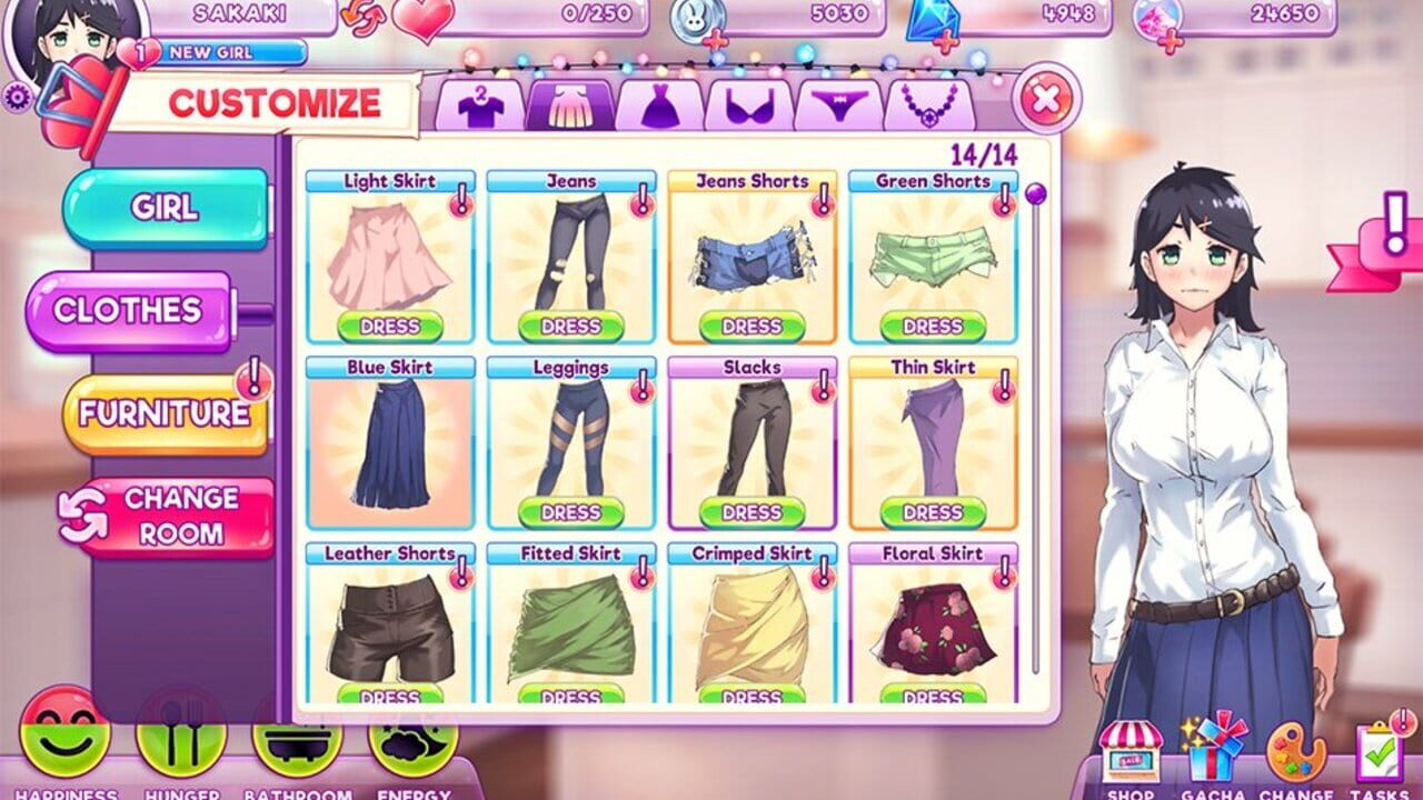 Screenshot for Pocket Waifu
