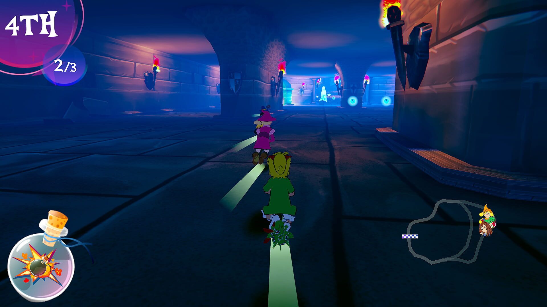 Screenshot for Bibi Blocksberg: Big Broom Race 3