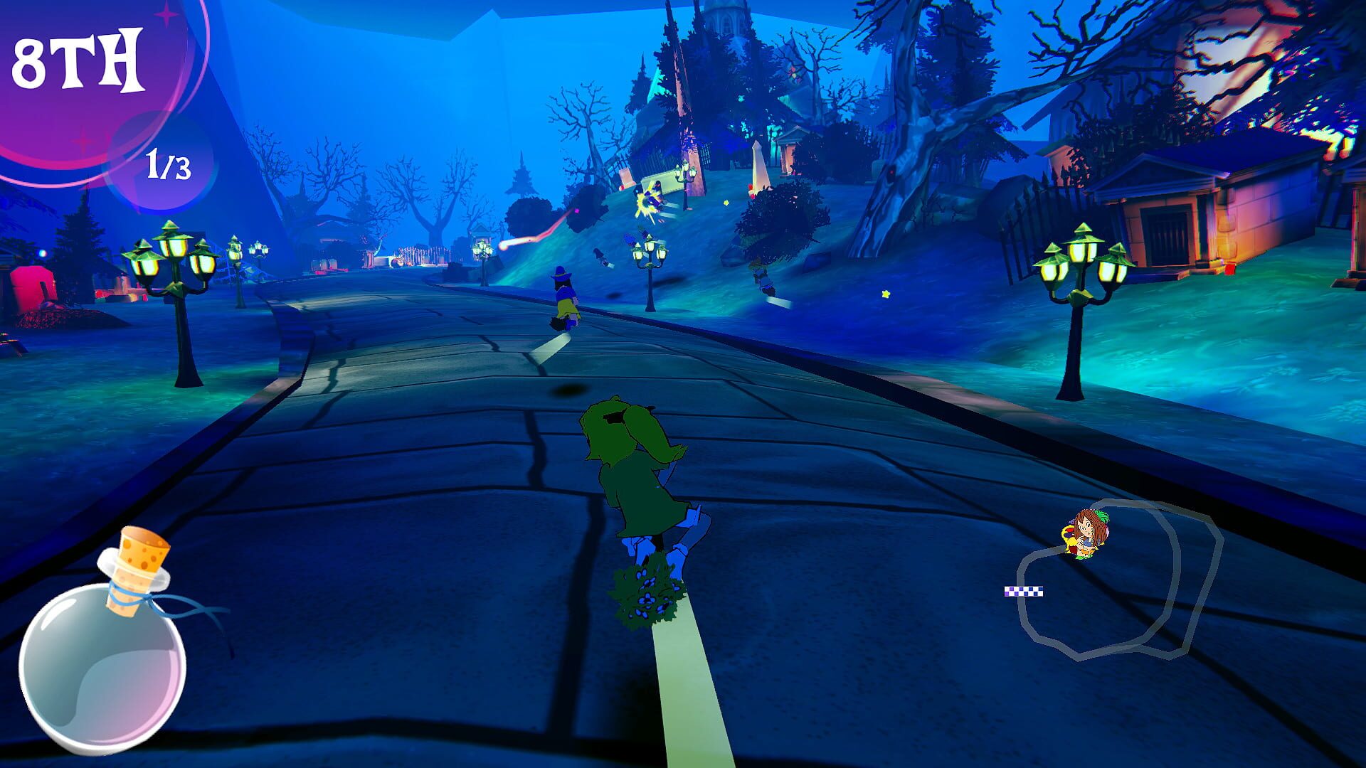 Screenshot for Bibi Blocksberg: Big Broom Race 3