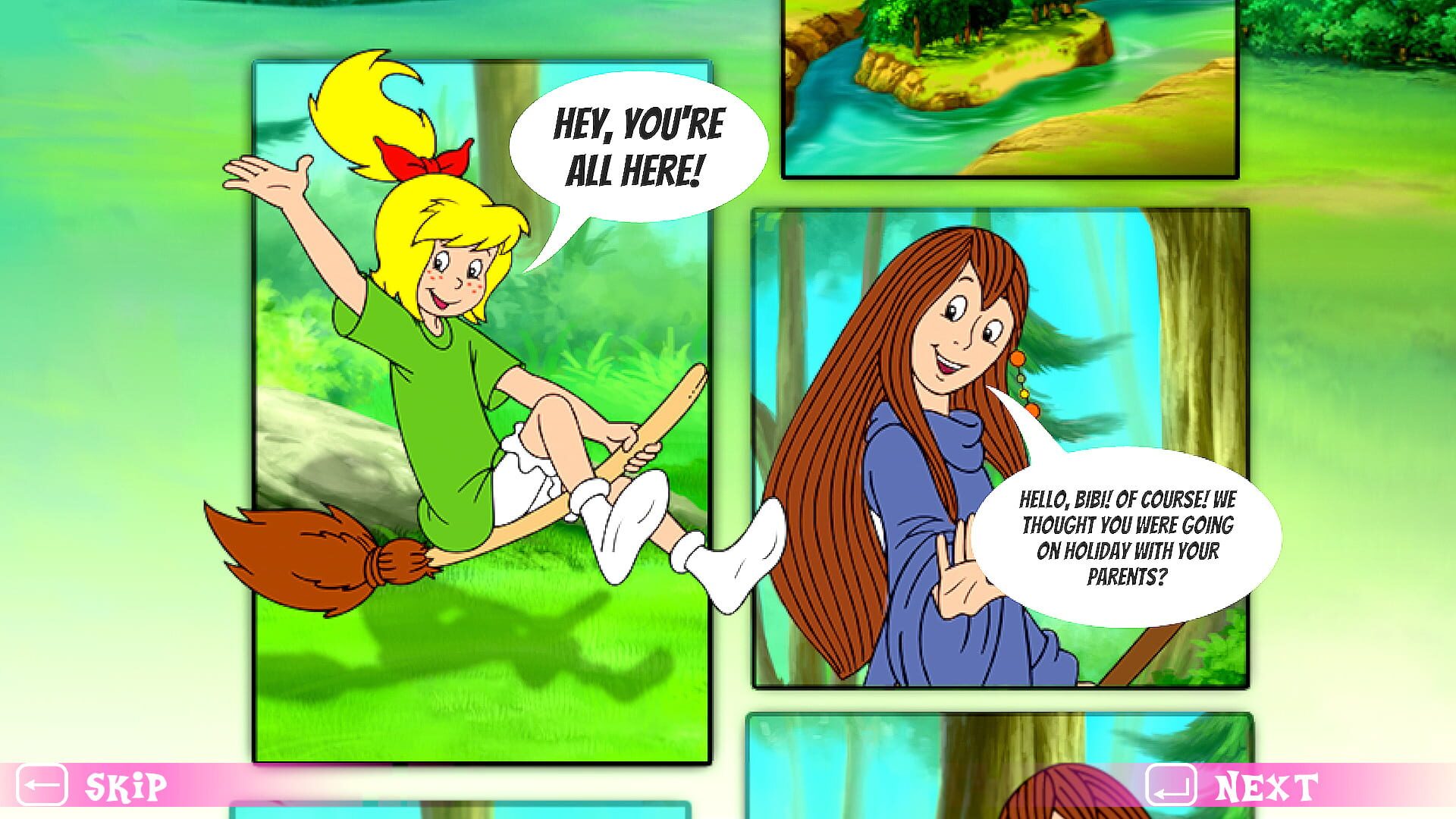 Screenshot for Bibi Blocksberg: Big Broom Race 3