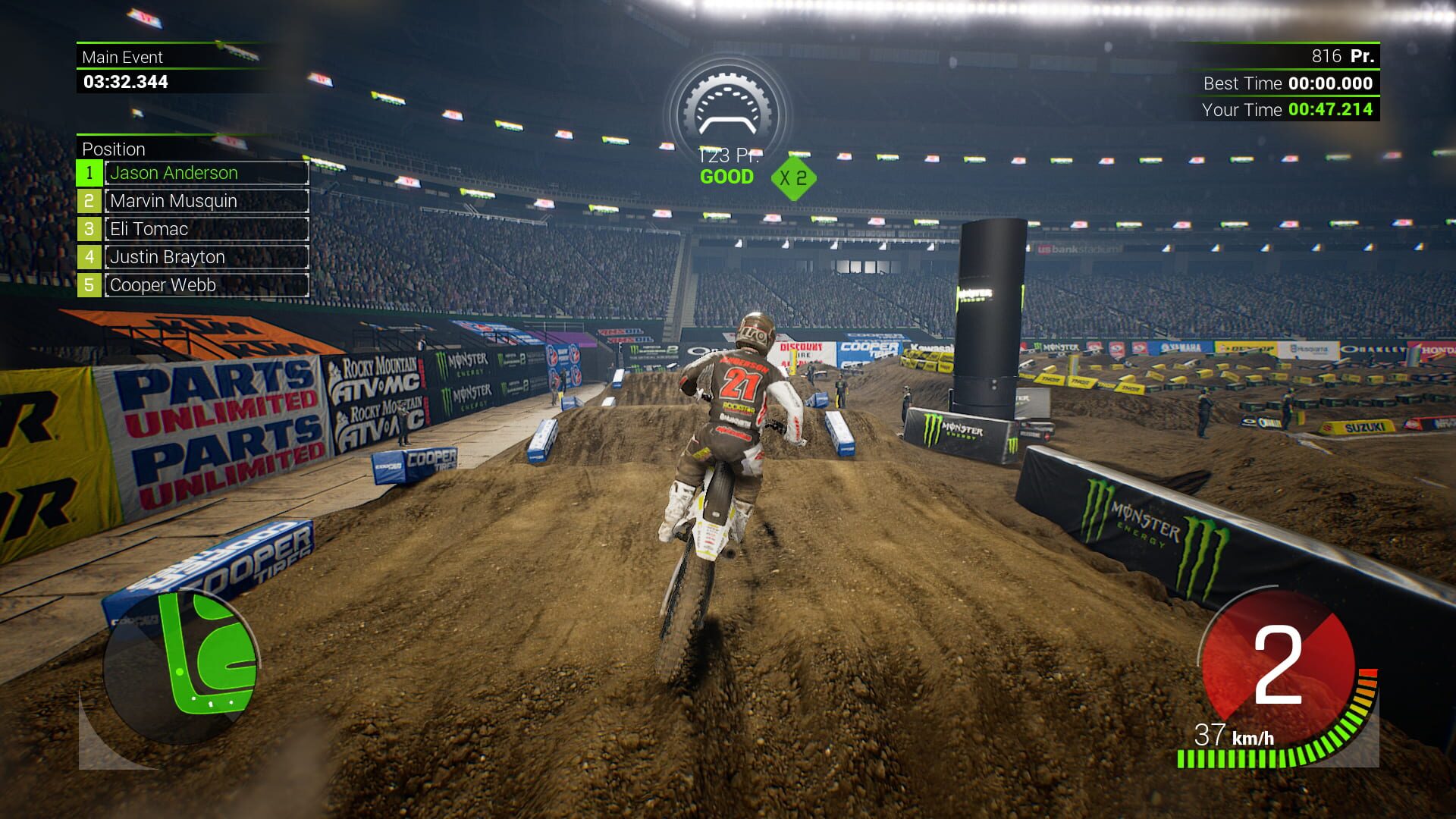 Screenshot for Monster Energy Supercross: The Official Videogame 2
