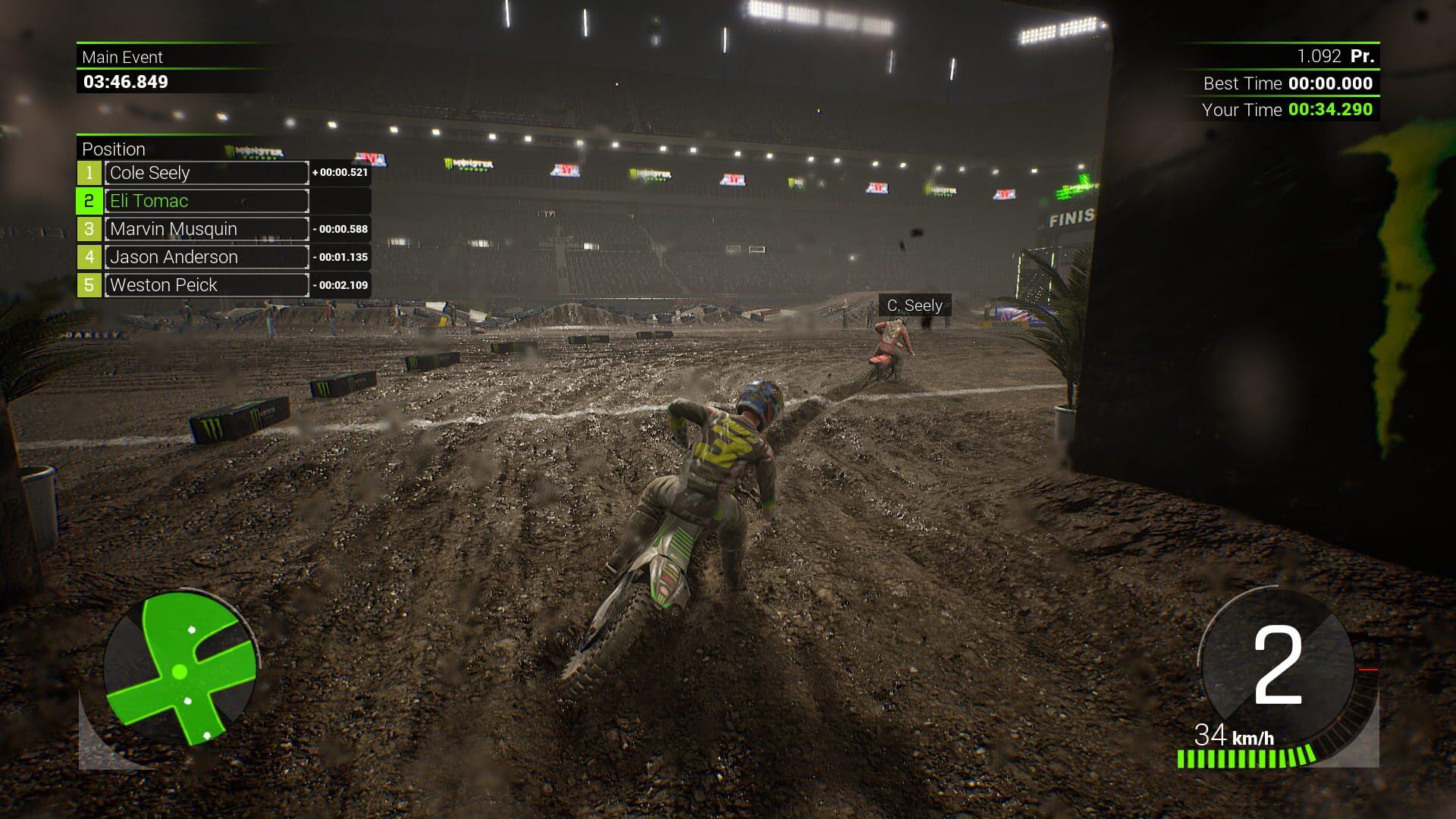 Screenshot for Monster Energy Supercross: The Official Videogame 2