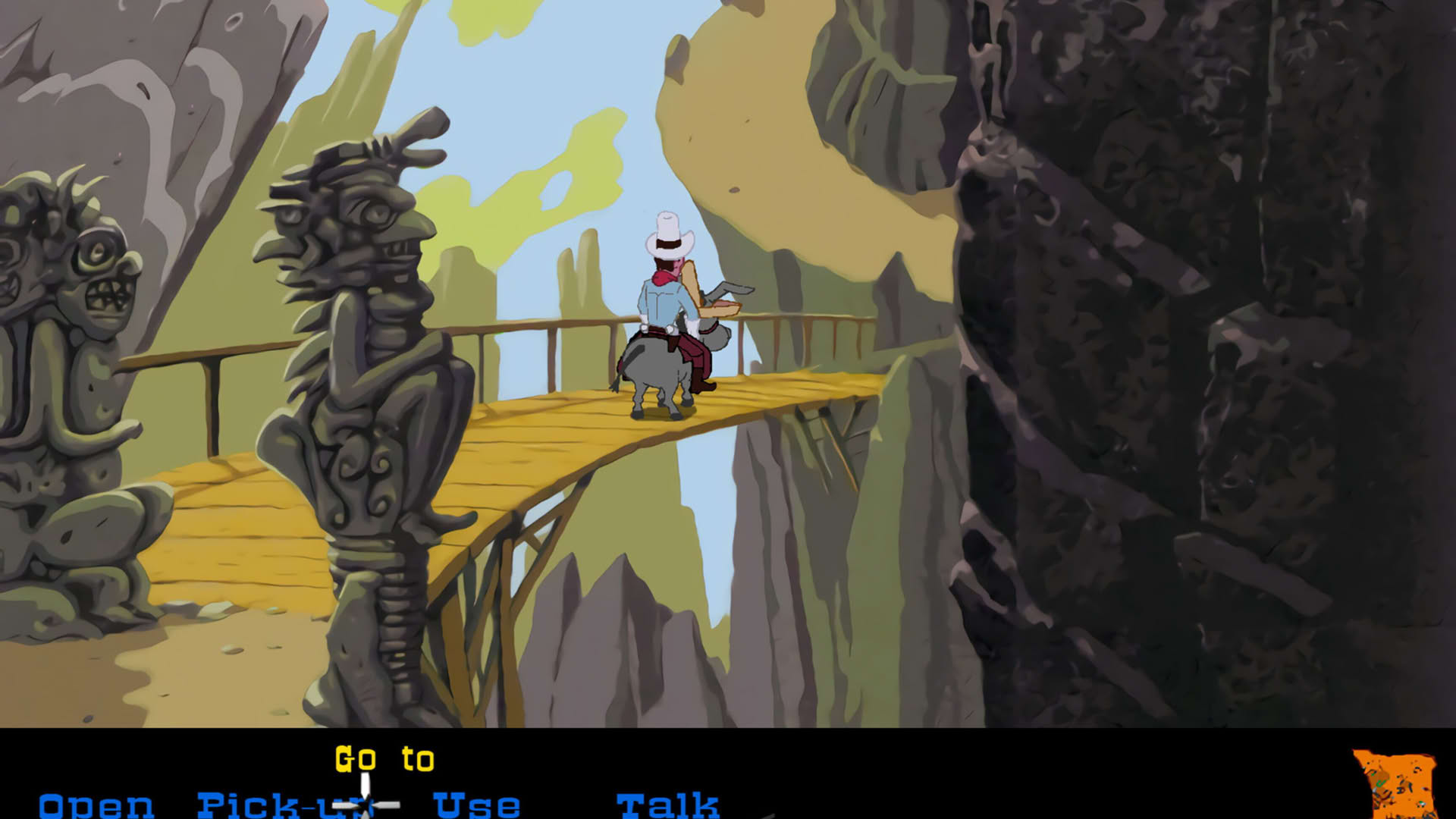 Screenshot for Fenimore Fillmore: 3 Skulls of the Toltecs