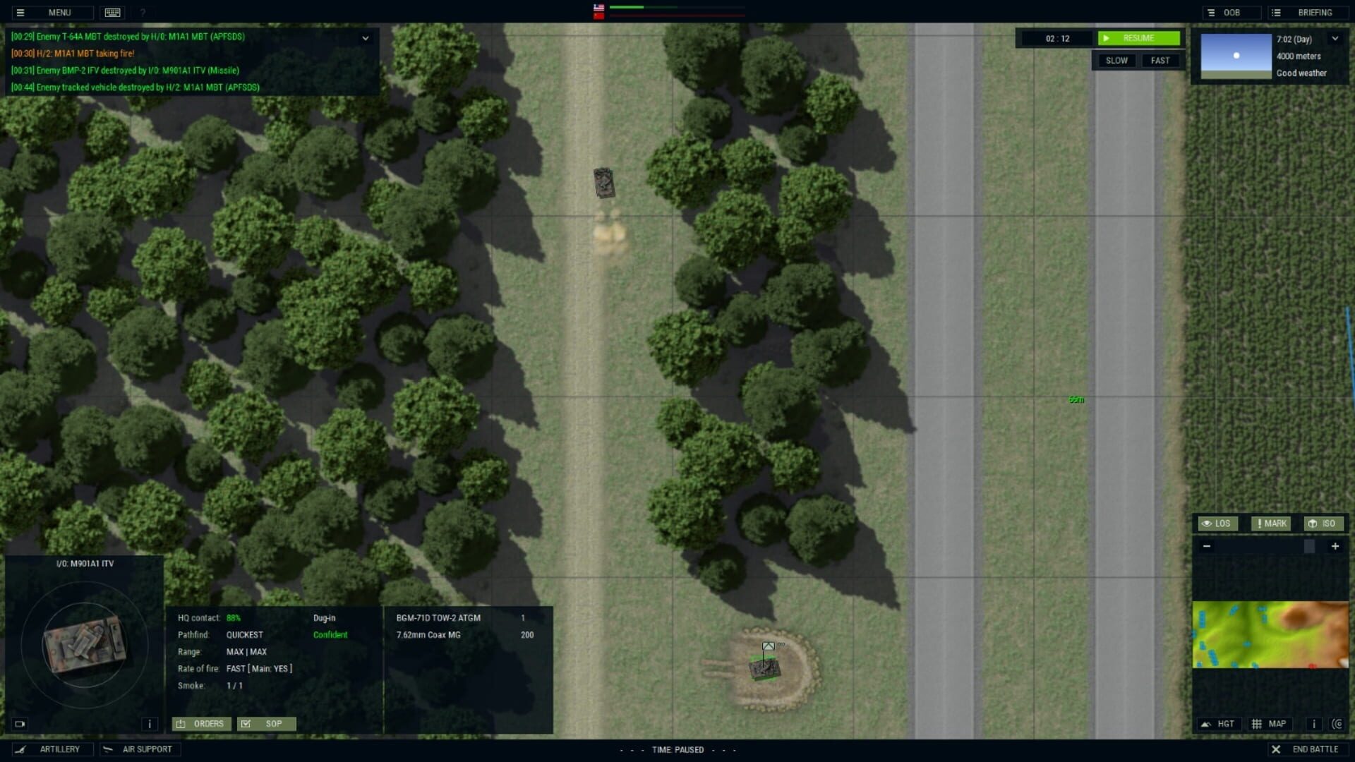 Screenshot for Armored Brigade