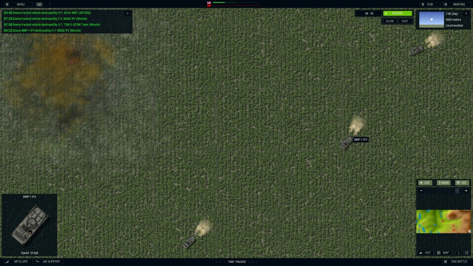 Screenshot for Armored Brigade