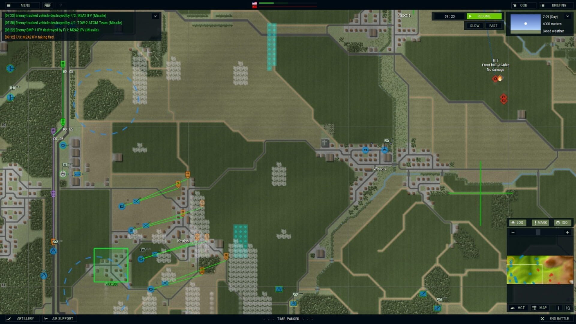 Screenshot for Armored Brigade