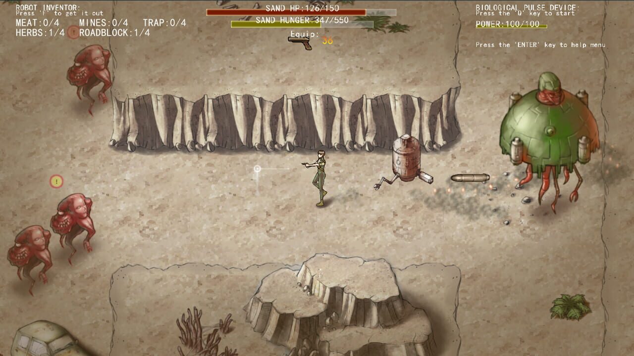 Screenshot for The Choice of Sand
