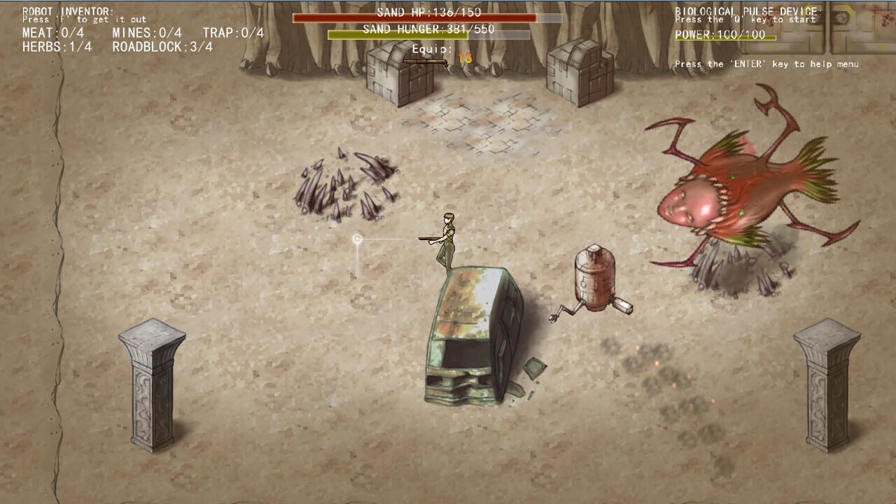 Screenshot for The Choice of Sand