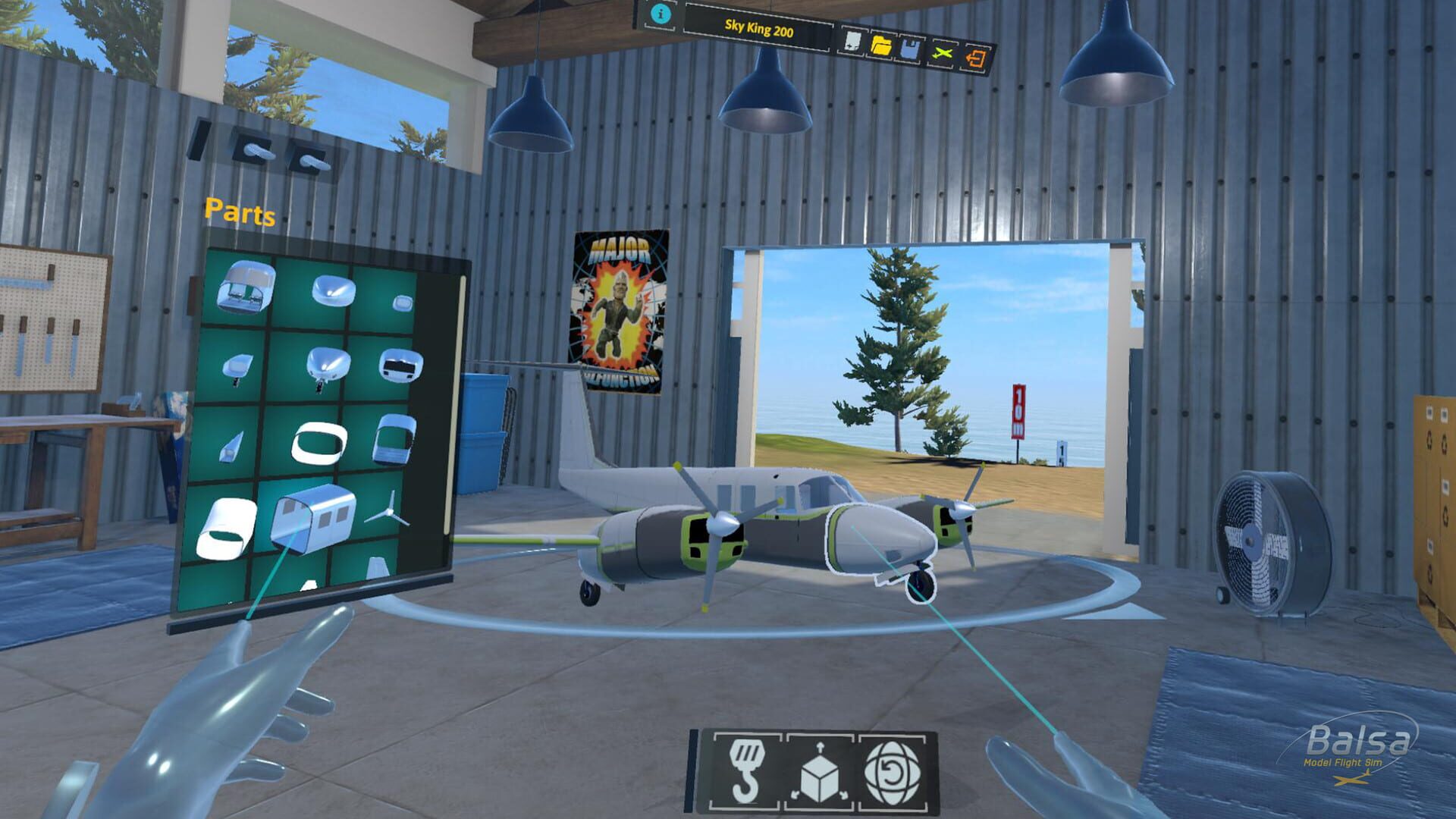 Screenshot for Balsa Model Flight Simulator