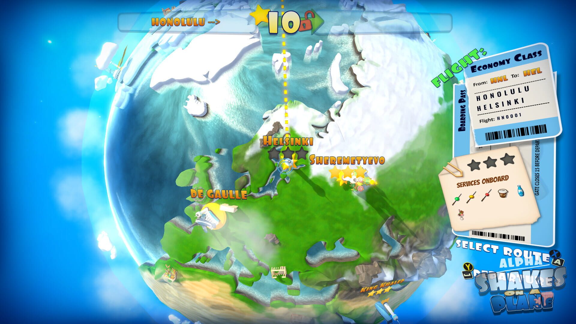 Screenshot for Shakes on a Plane