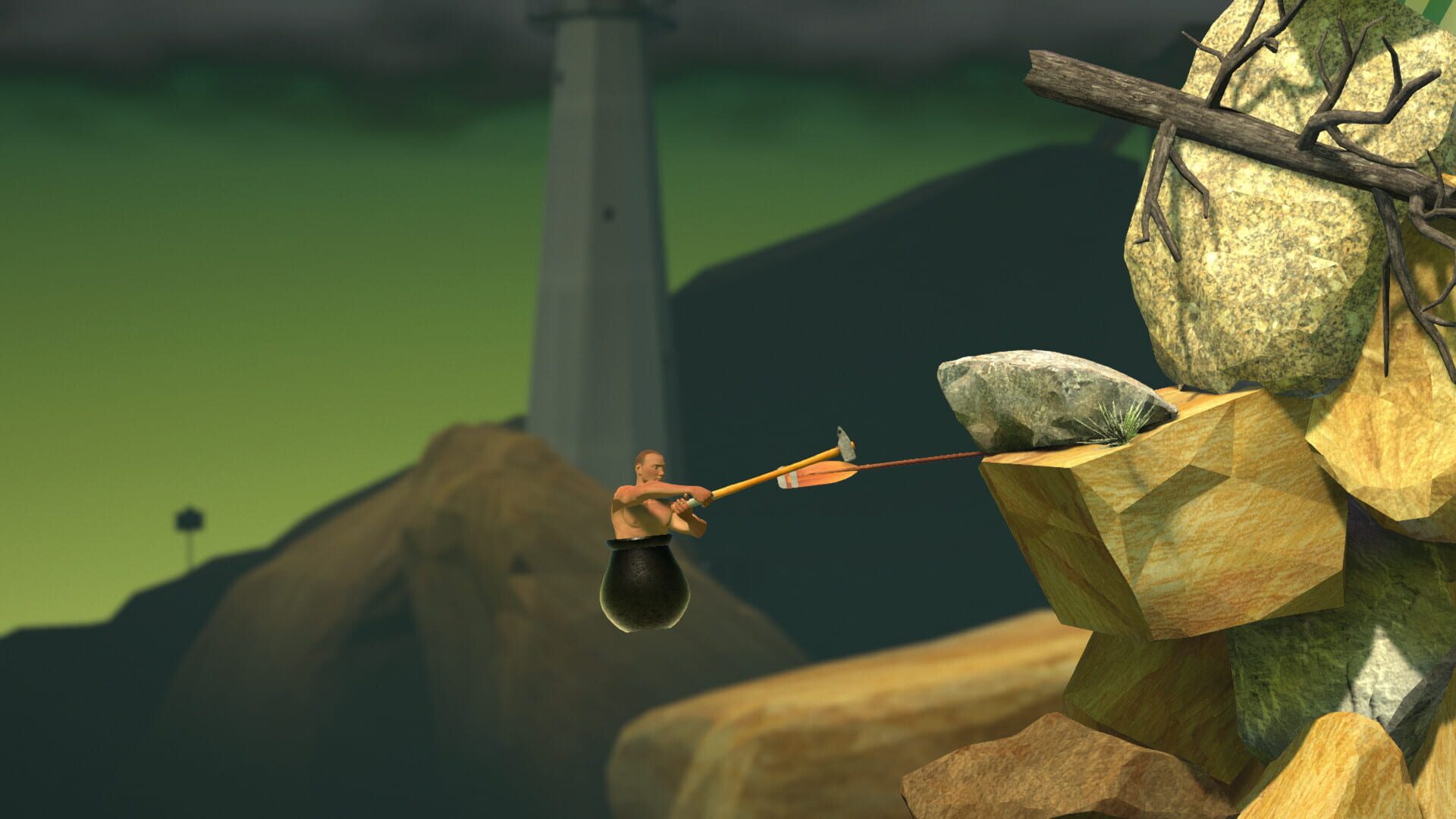 Screenshot for Getting Over It with Bennett Foddy