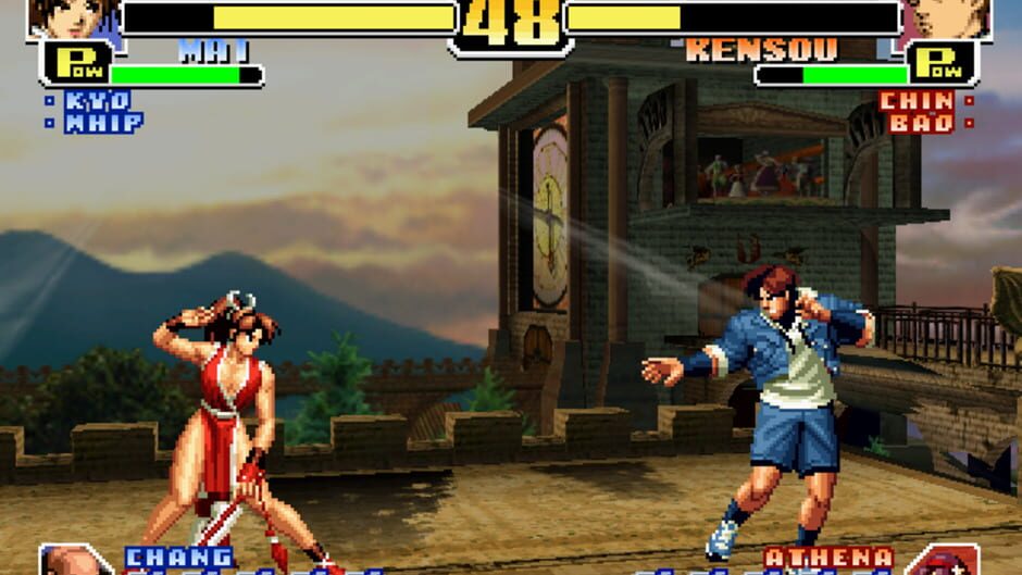 Screenshot for The King of Fighters: Evolution