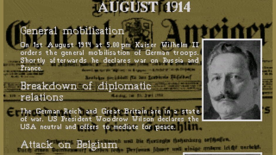 Screenshot for The Great War: 1914-1918