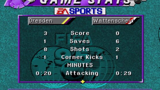 Screenshot for FIFA Soccer 95