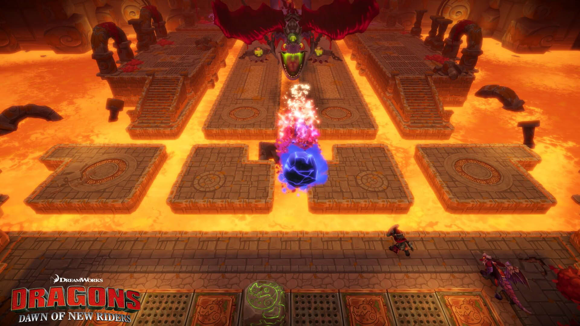 Screenshot for DreamWorks Dragons: Dawn of New Riders
