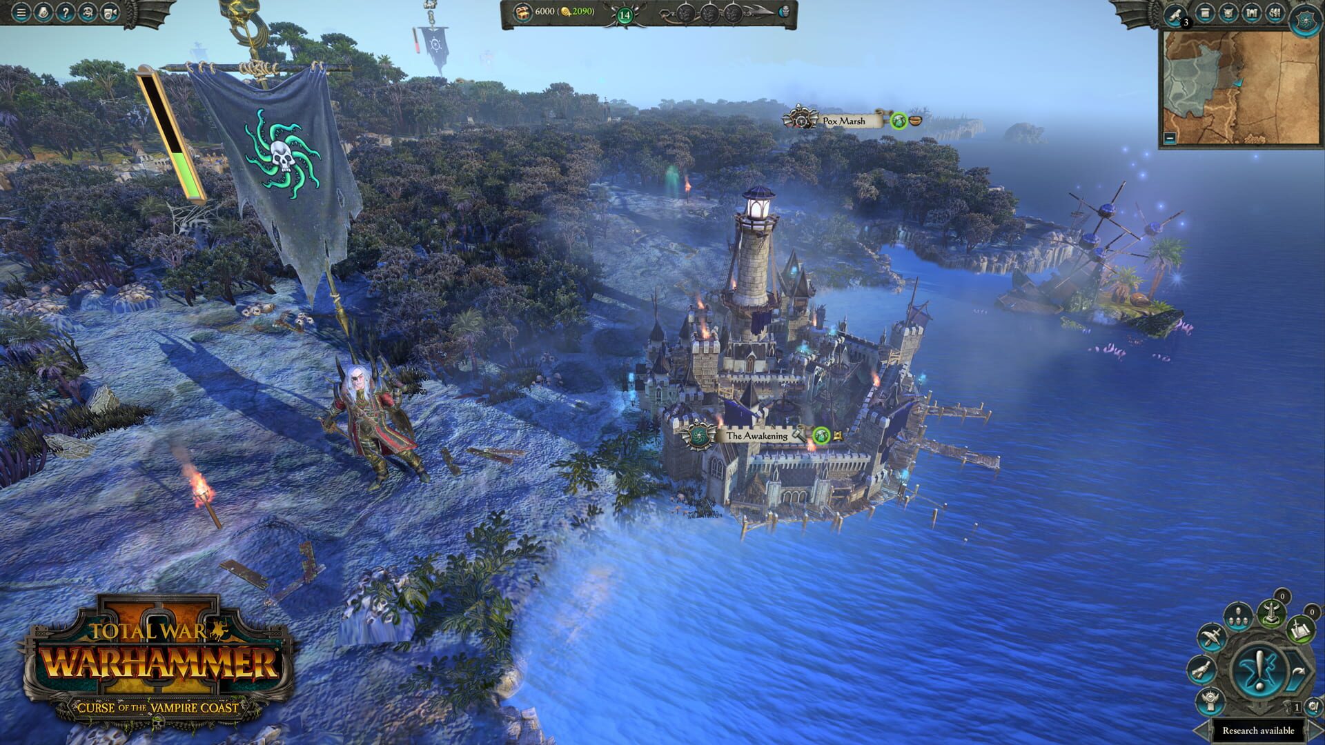 Screenshot for Total War: Warhammer II - Curse of the Vampire Coast
