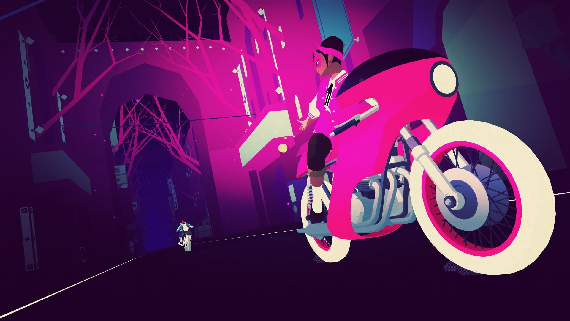 Screenshot for Sayonara Wild Hearts