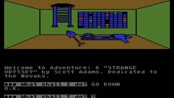 Screenshot for Scott Adams' Graphic Adventure #6: Strange Odyssey
