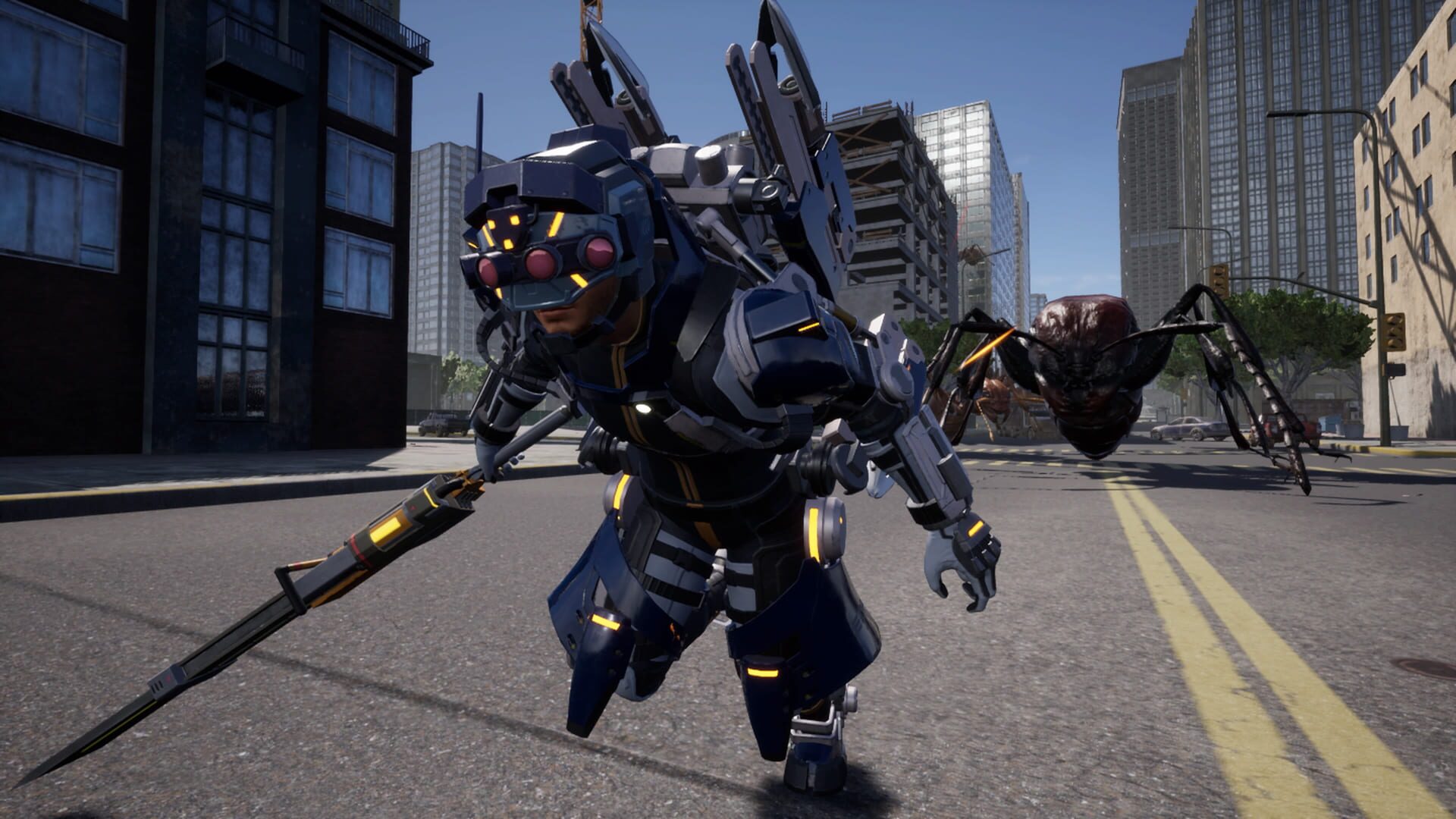 Screenshot for Earth Defense Force: Iron Rain