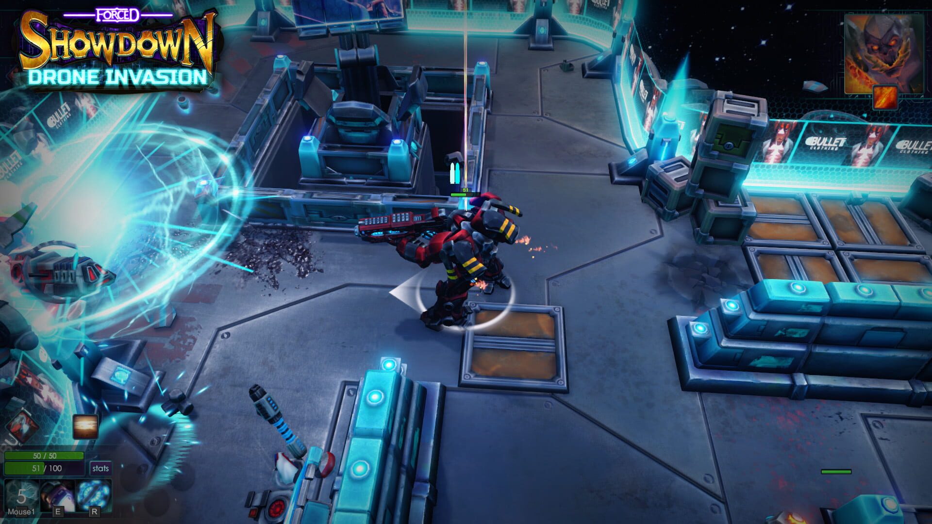 Screenshot for Forced Showdown: Drone Invasion