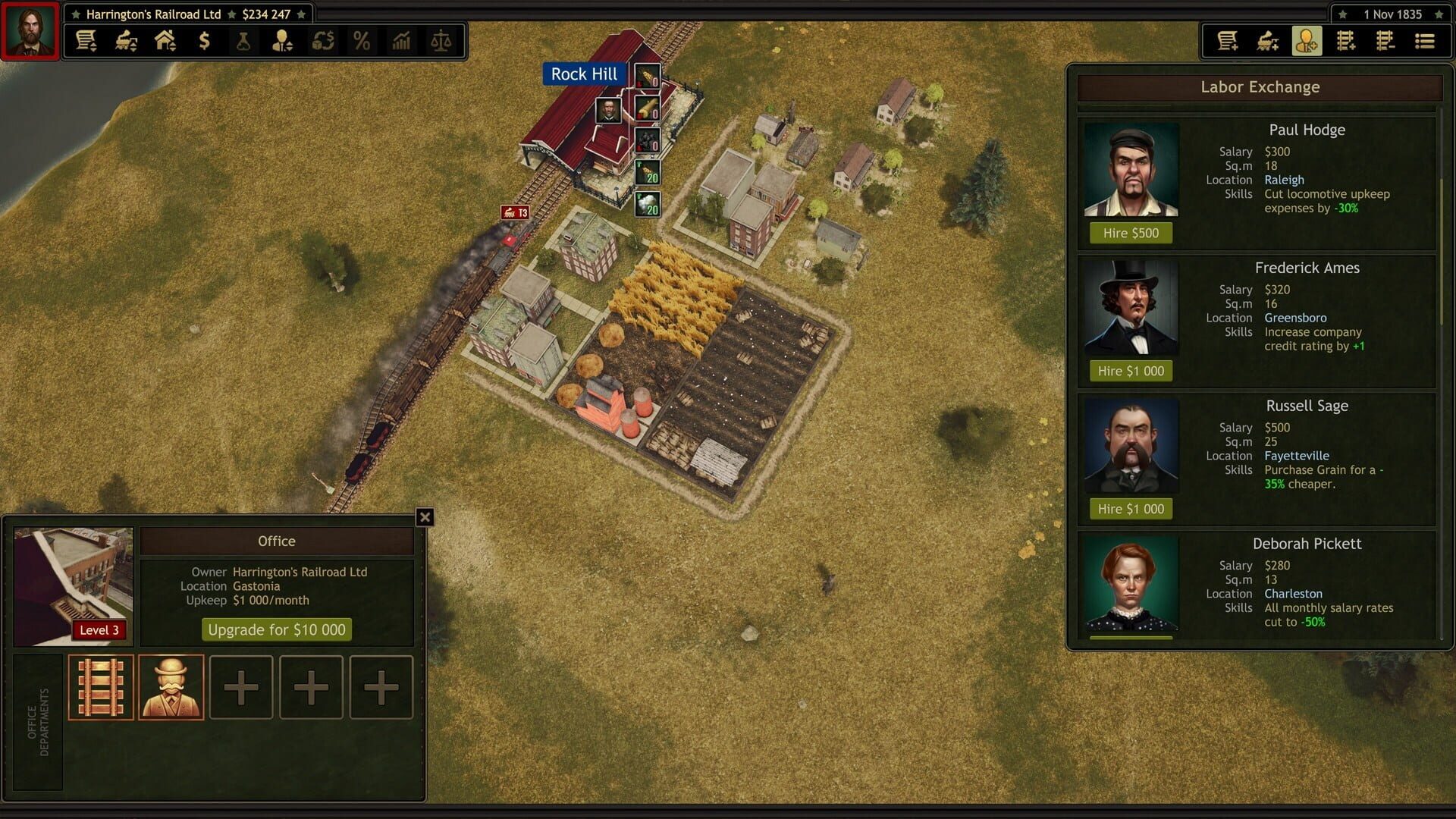 Screenshot for Railroad Corporation