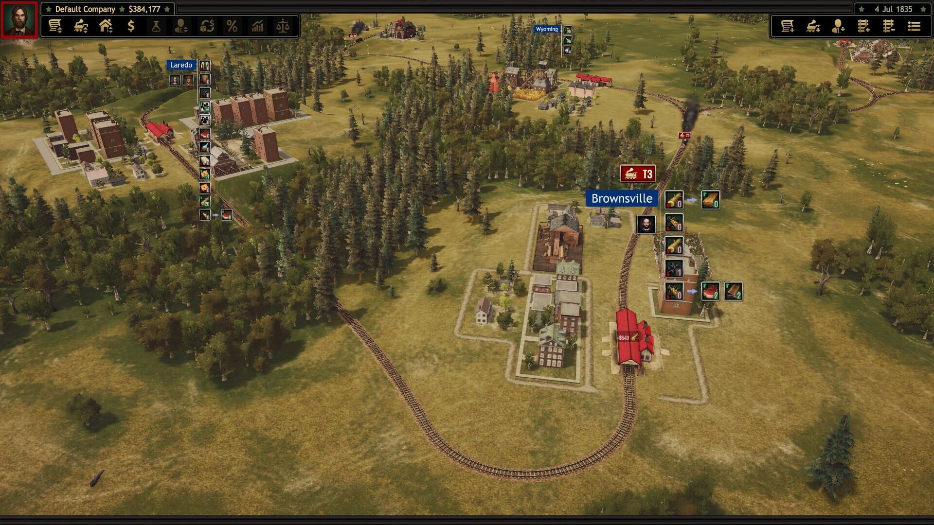 Screenshot for Railroad Corporation