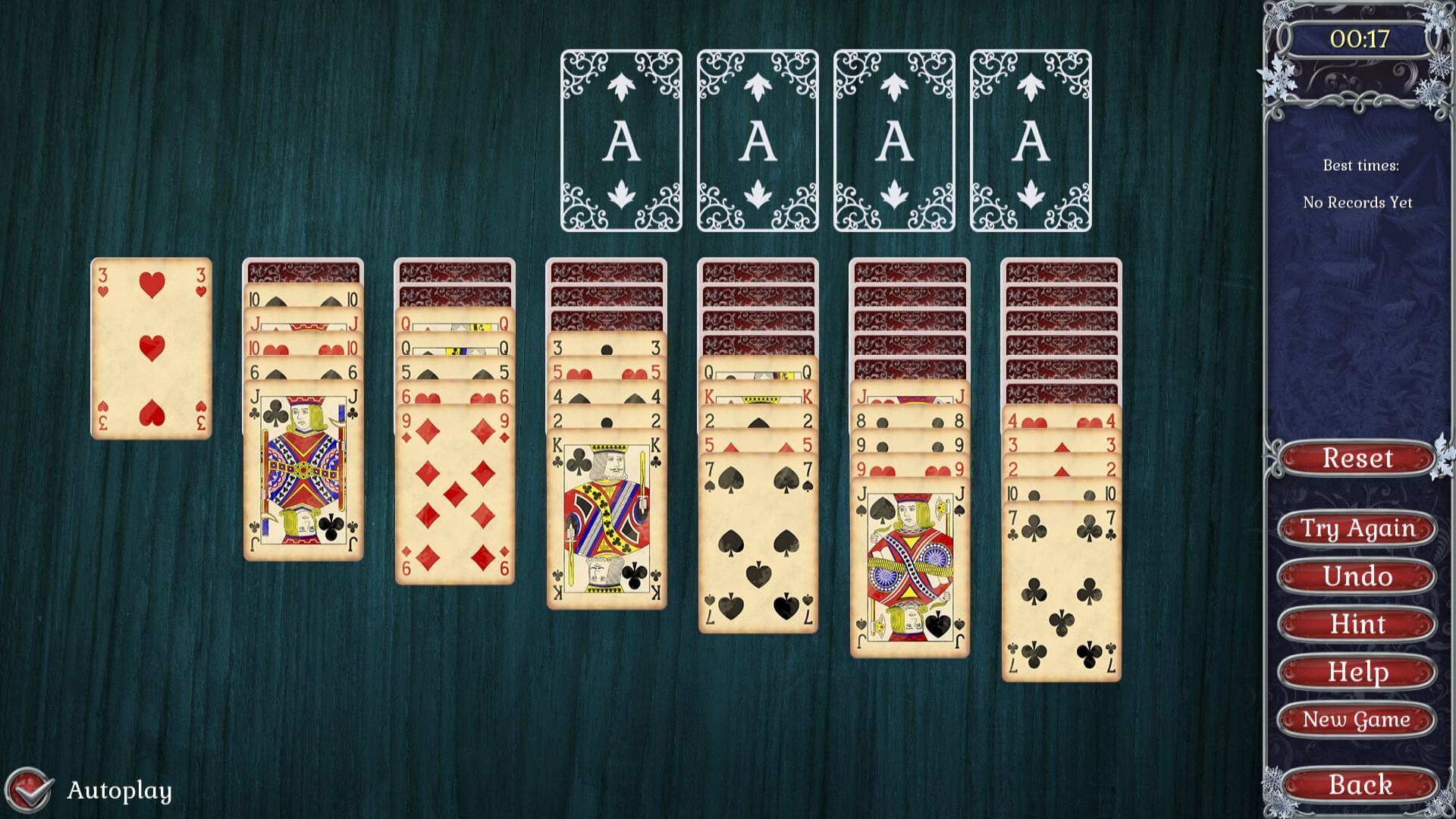 Screenshot for Jewel Match Solitaire Winterscapes