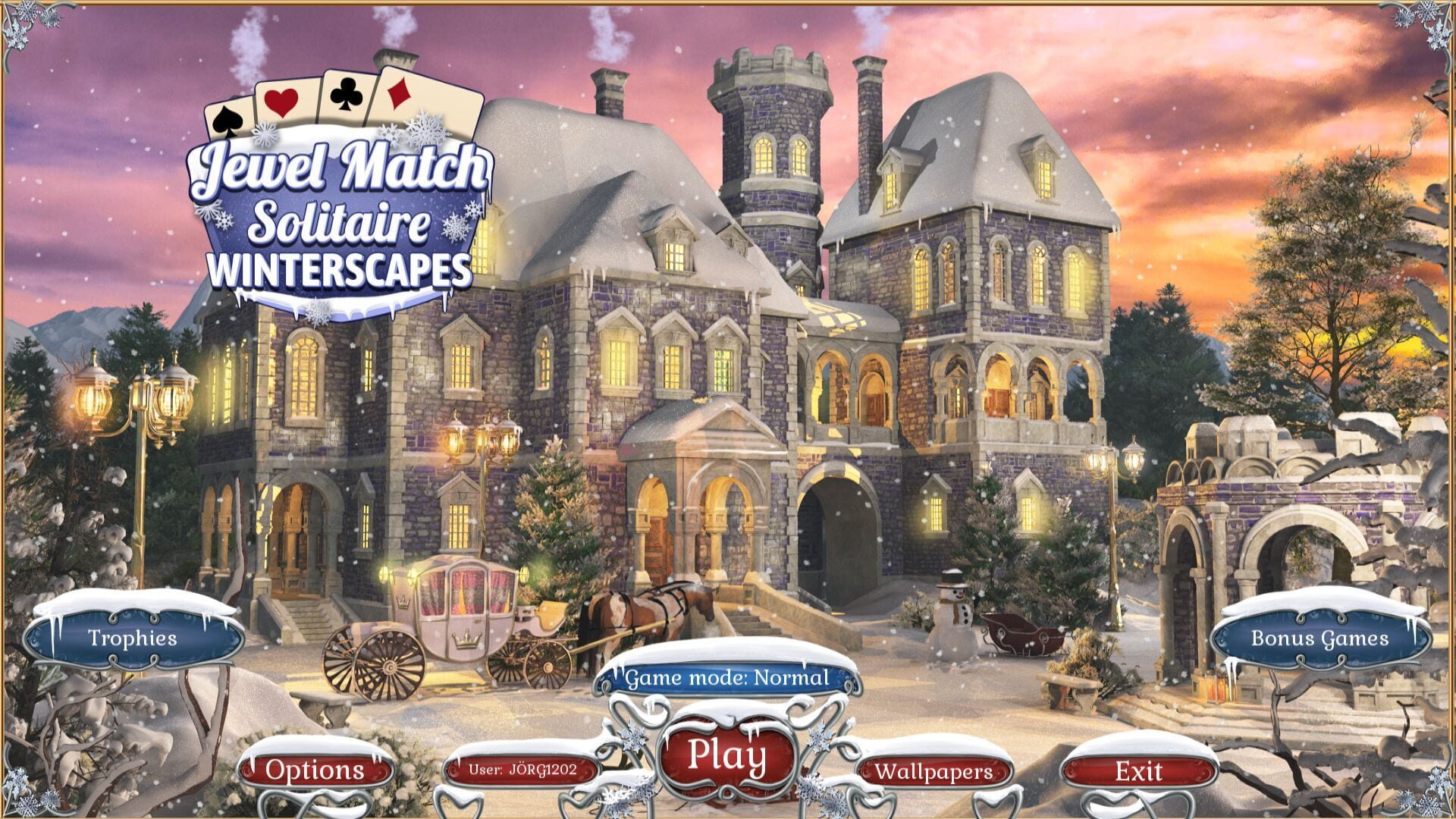 Screenshot for Jewel Match Solitaire Winterscapes