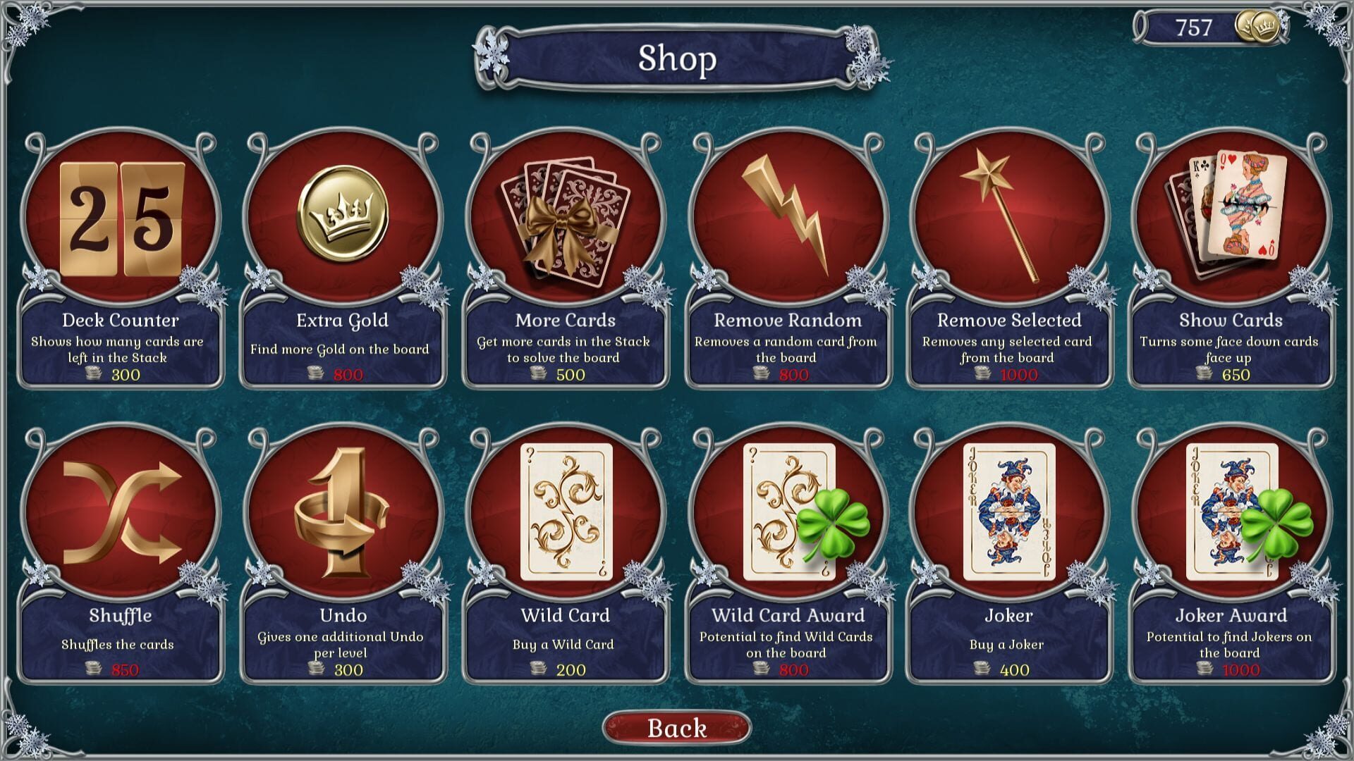 Screenshot for Jewel Match Solitaire Winterscapes