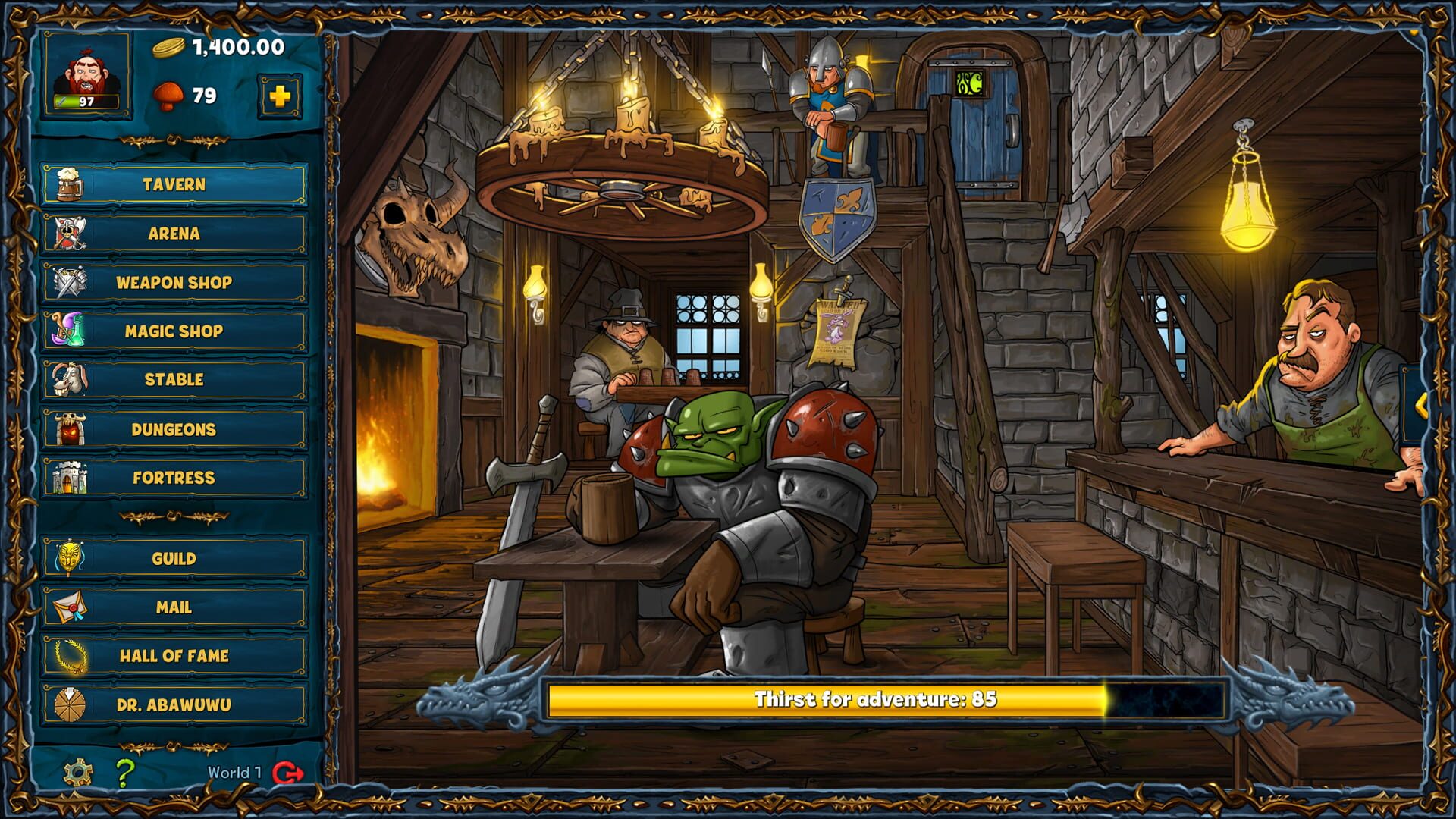 Screenshot for Shakes and Fidget Remastered