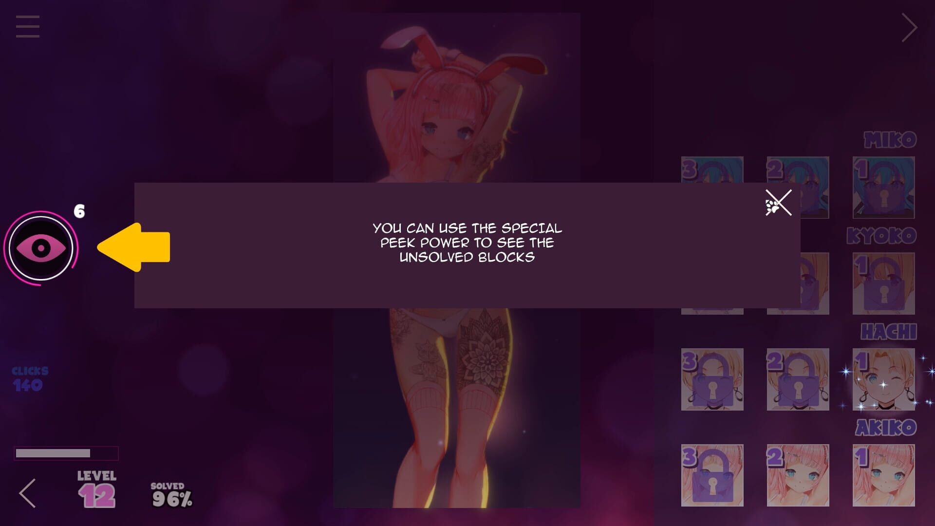 Screenshot for Hentai Mosaique Puzzle