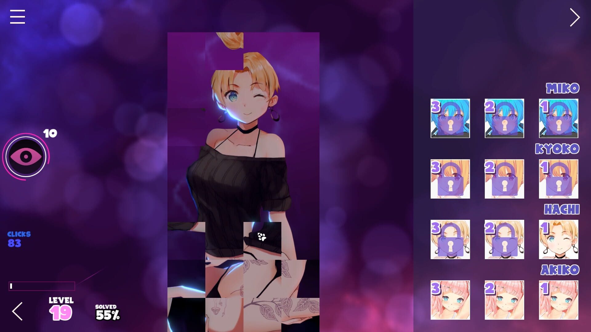 Screenshot for Hentai Mosaique Puzzle