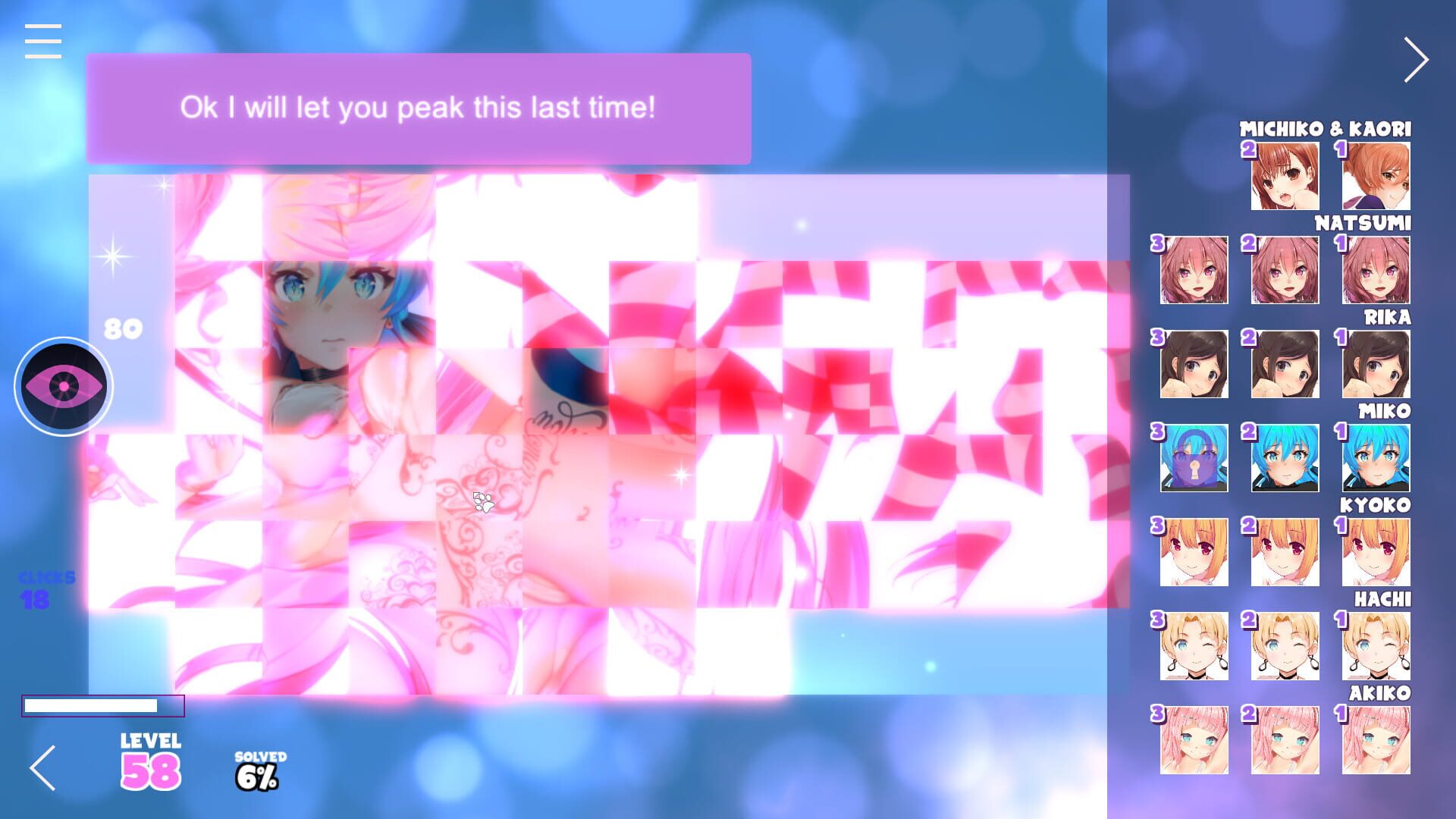 Screenshot for Hentai Mosaique Puzzle