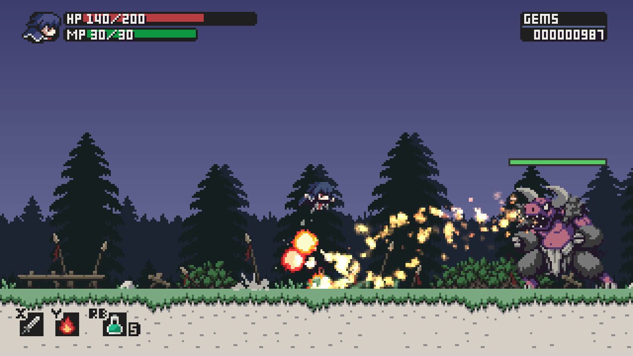 Screenshot for Steel Sword Story