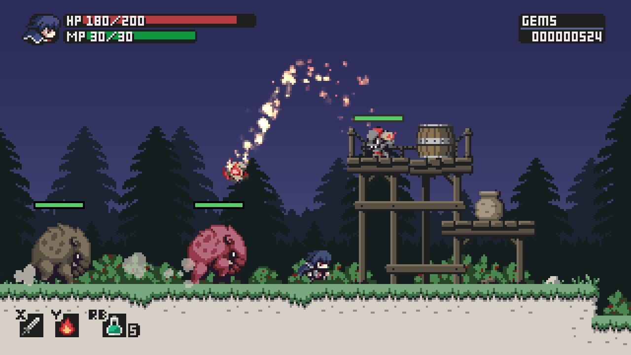 Screenshot for Steel Sword Story
