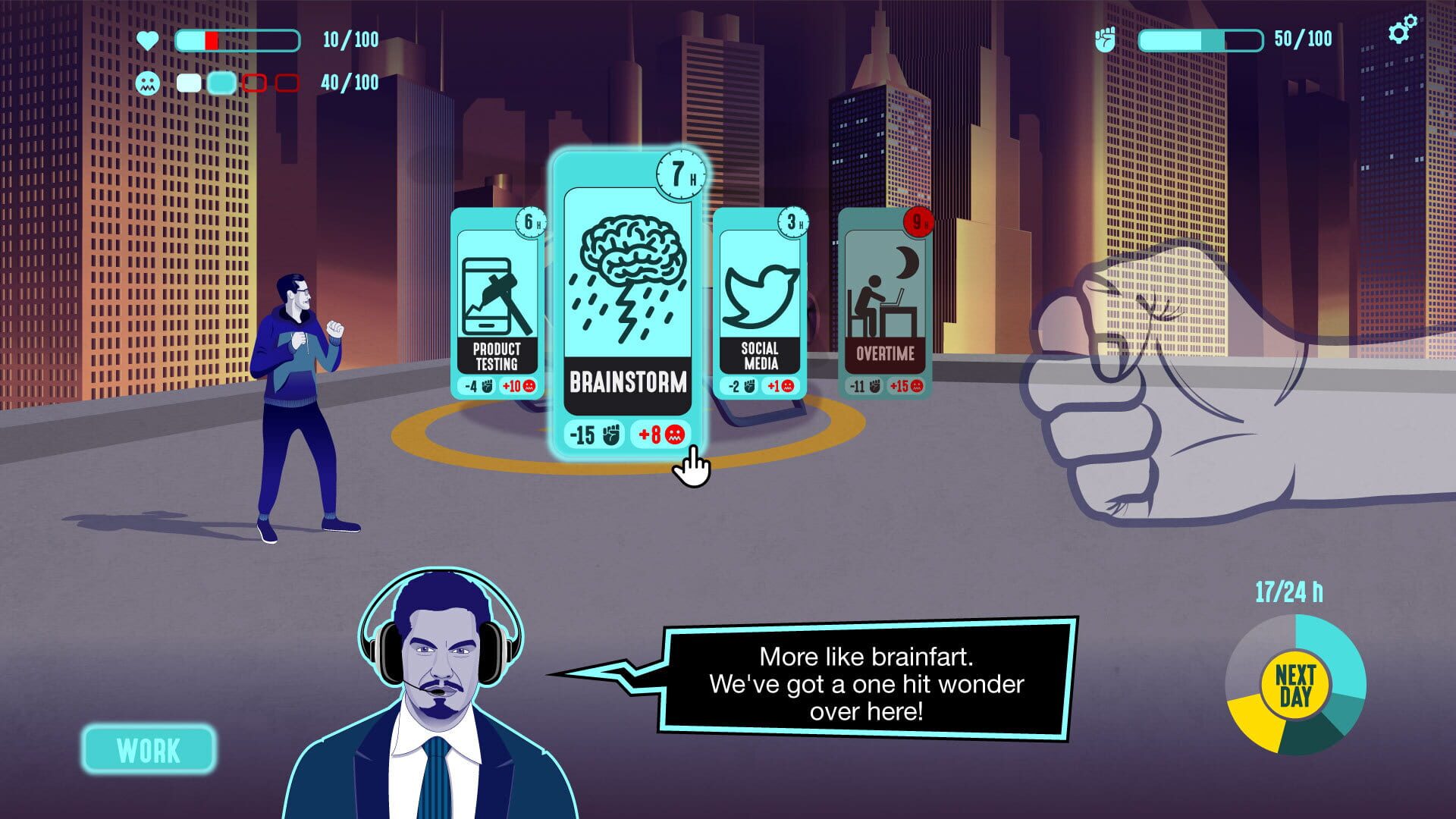 Screenshot for Invisible Fist