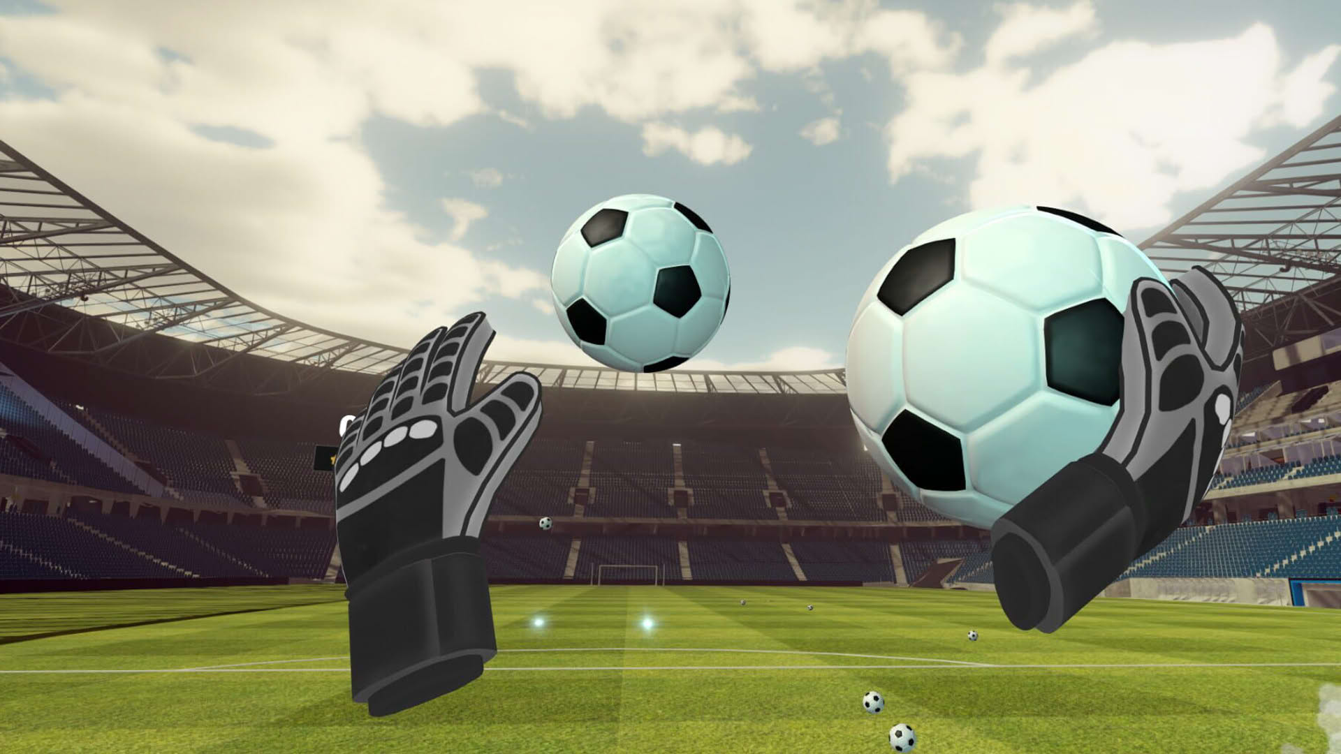 Screenshot for Goalkeeper VR Challenge