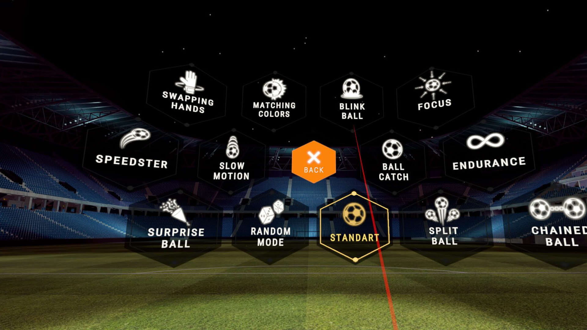 Screenshot for Goalkeeper VR Challenge
