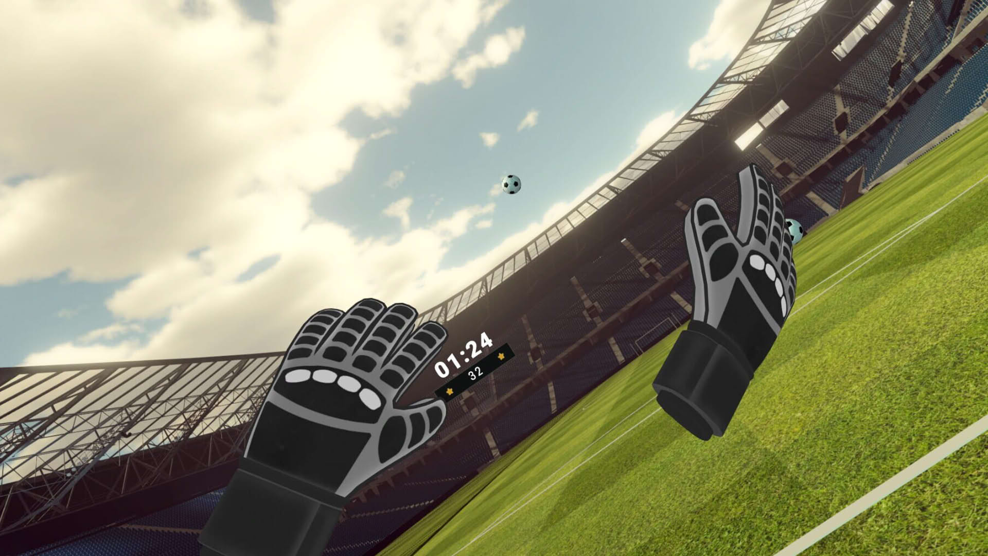 Screenshot for Goalkeeper VR Challenge