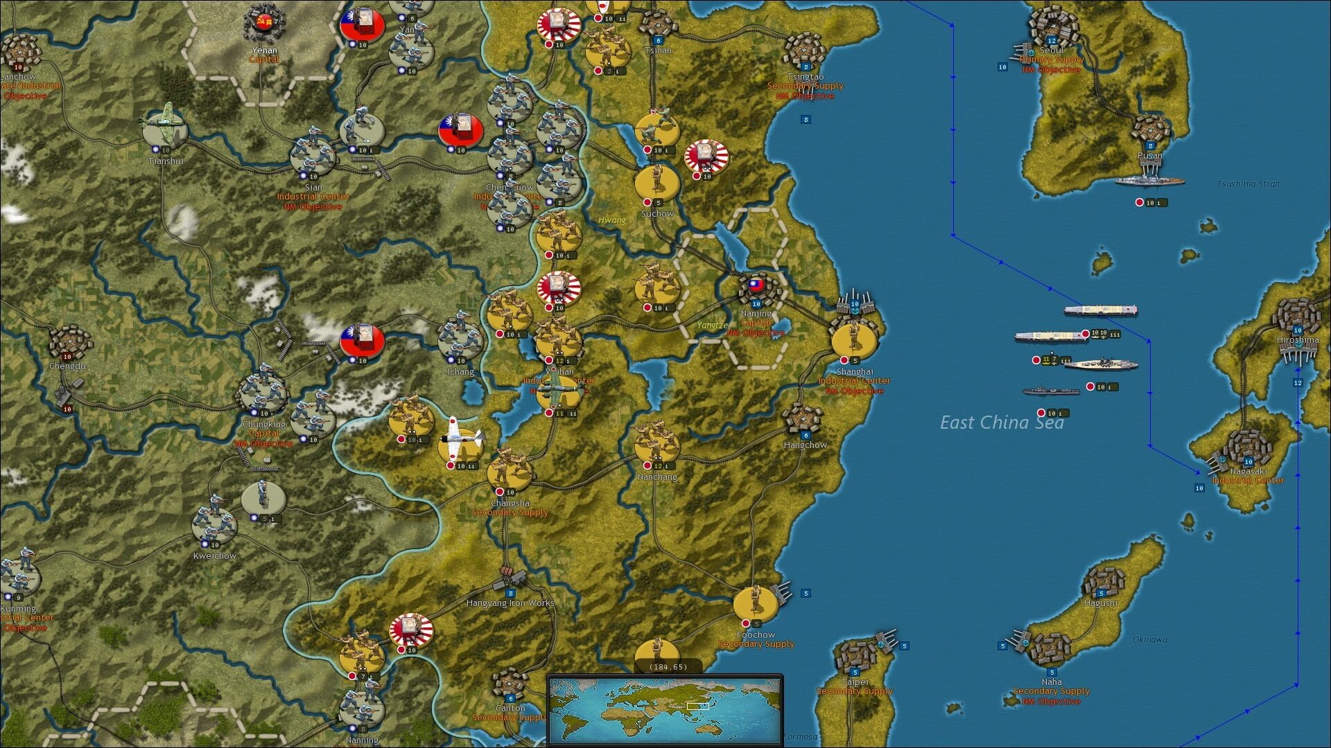 Screenshot for Strategic Command WWII: World at War