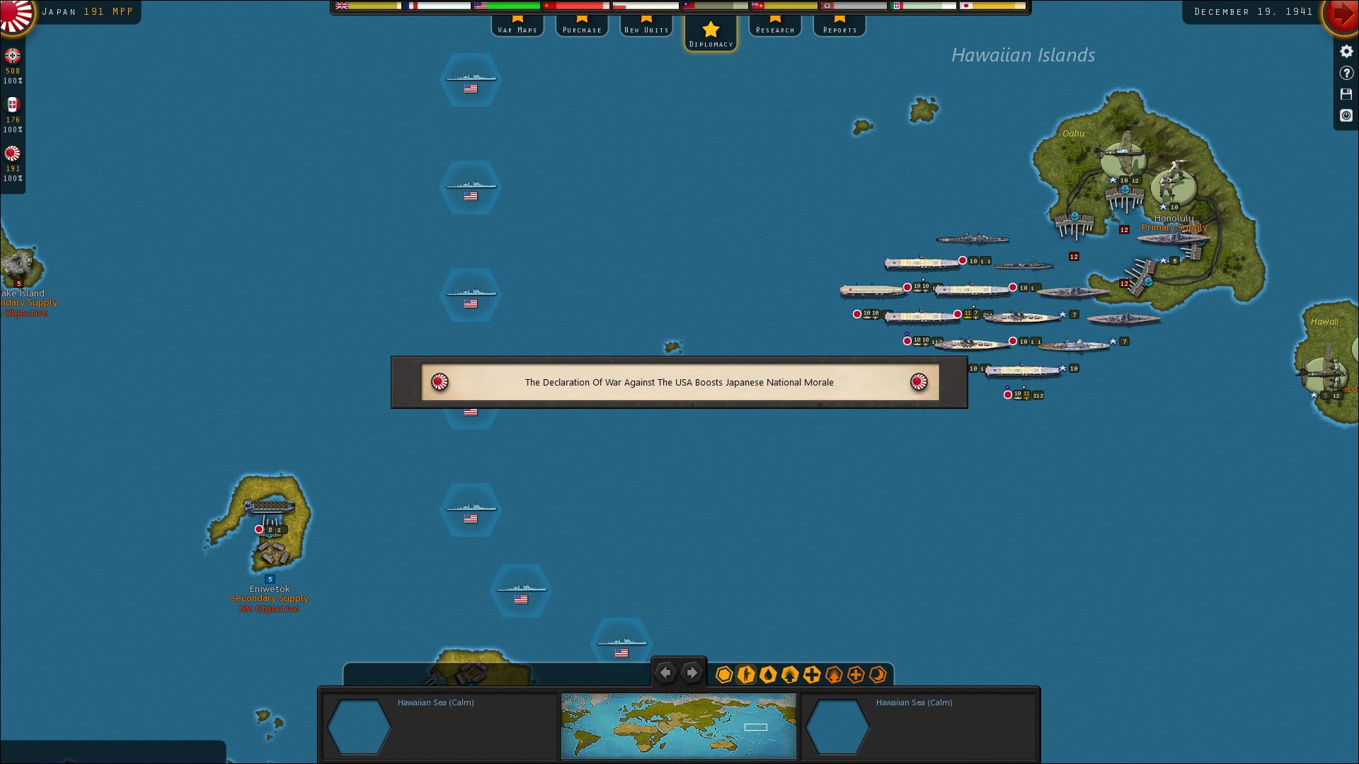 Screenshot for Strategic Command WWII: World at War