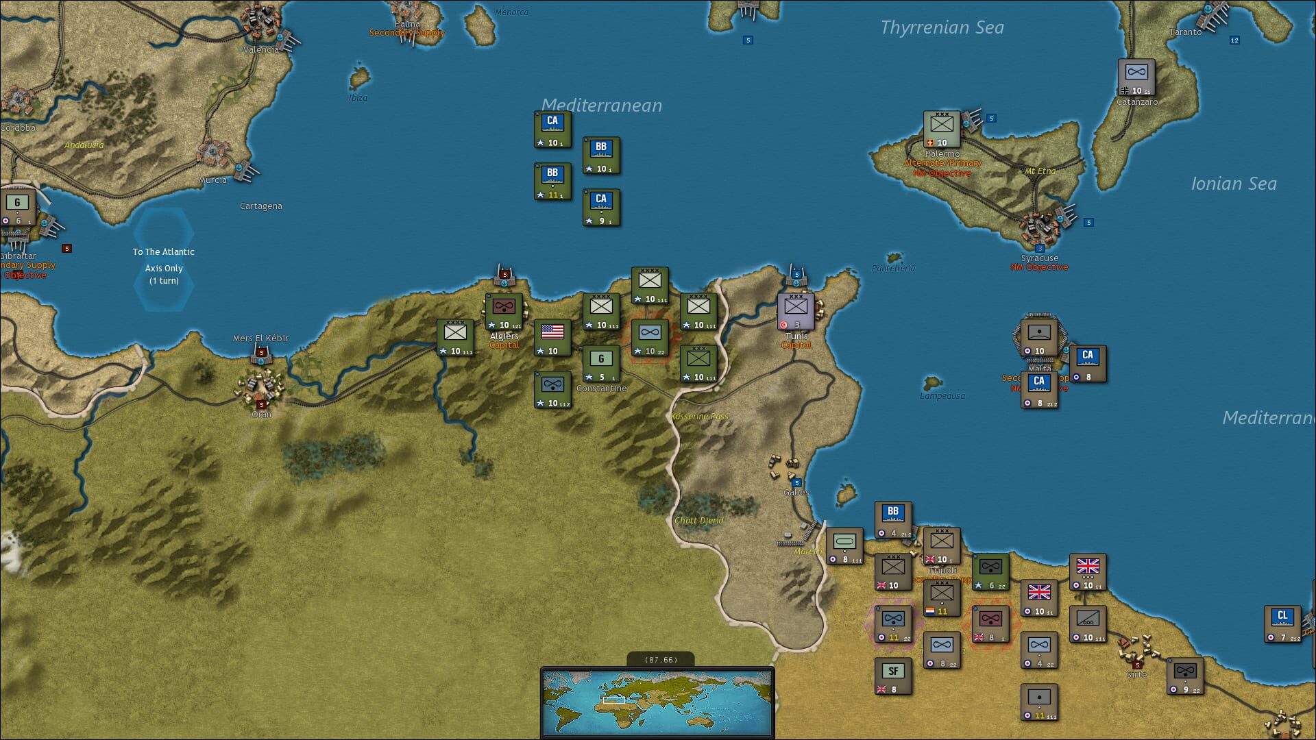 Screenshot for Strategic Command WWII: World at War