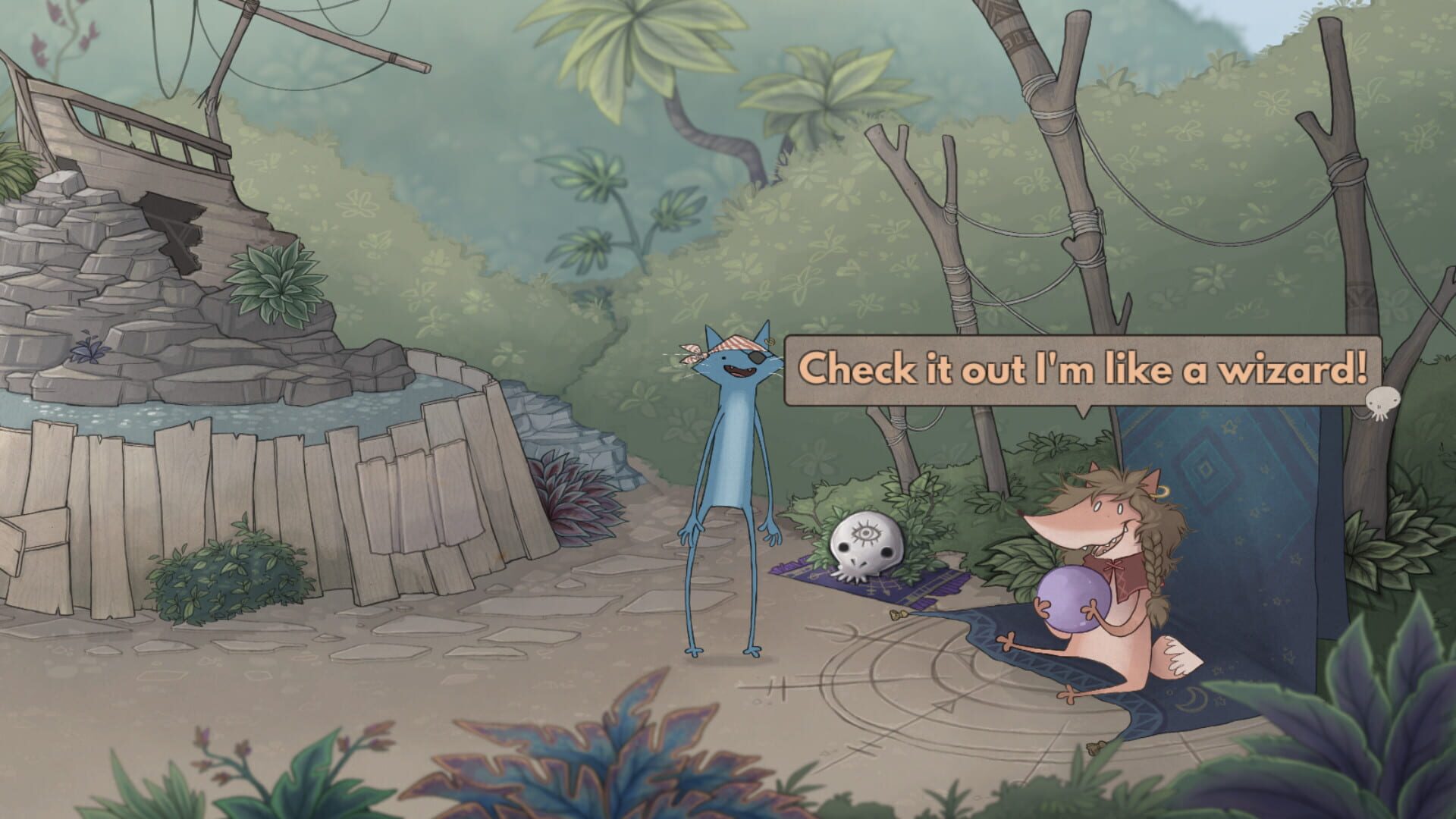 Screenshot for Chook & Sosig: Walk the Plank